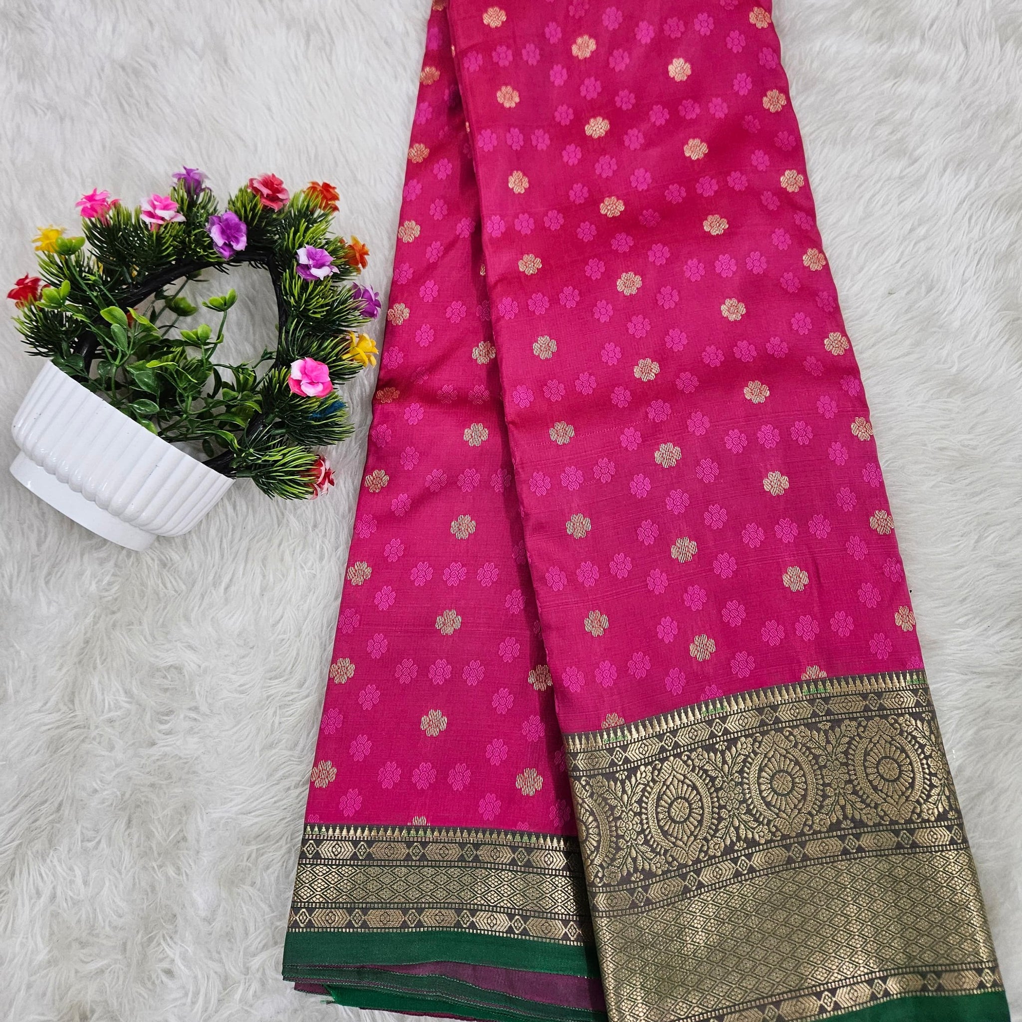 Dharmavaram pattu saree