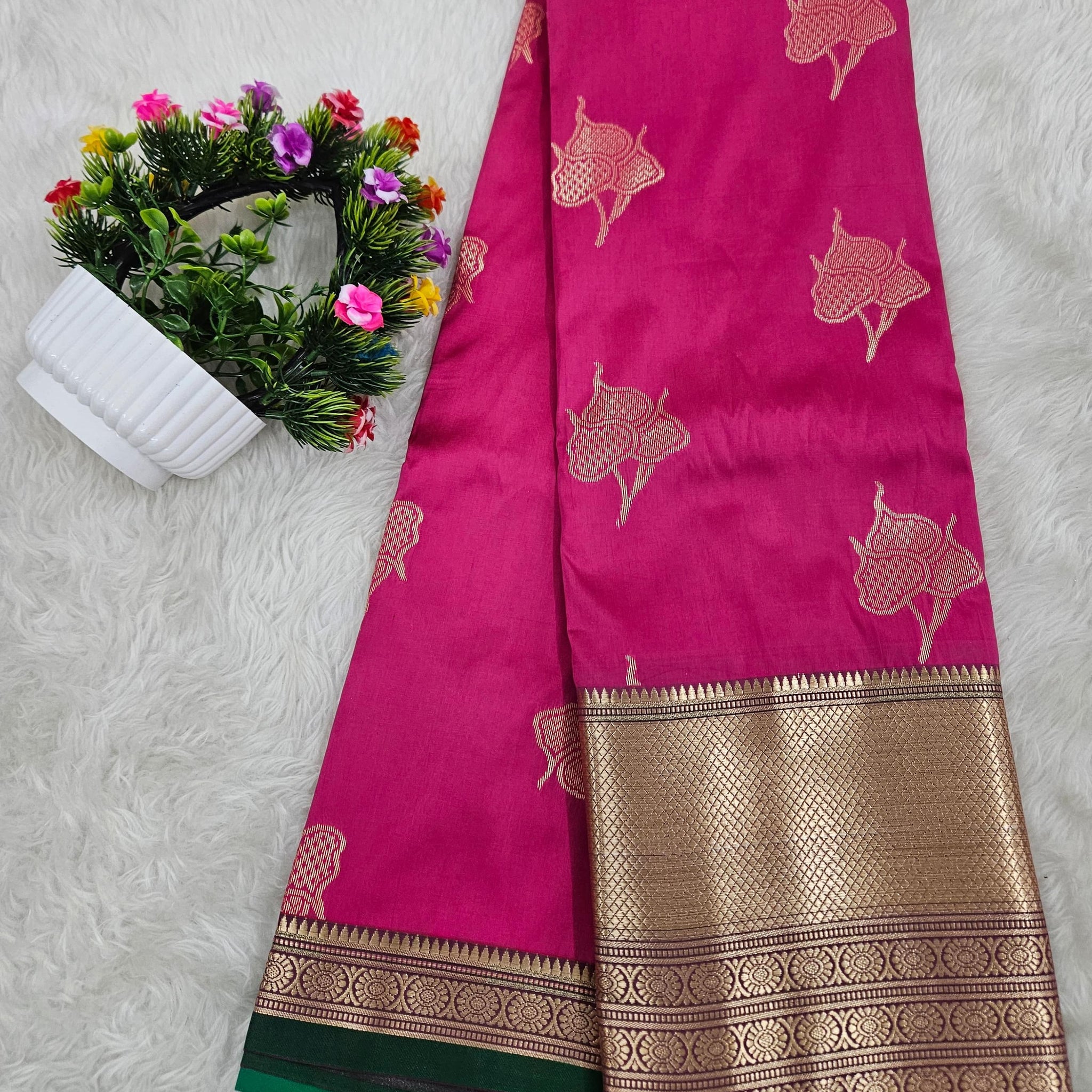 Dharmavaram pattu saree