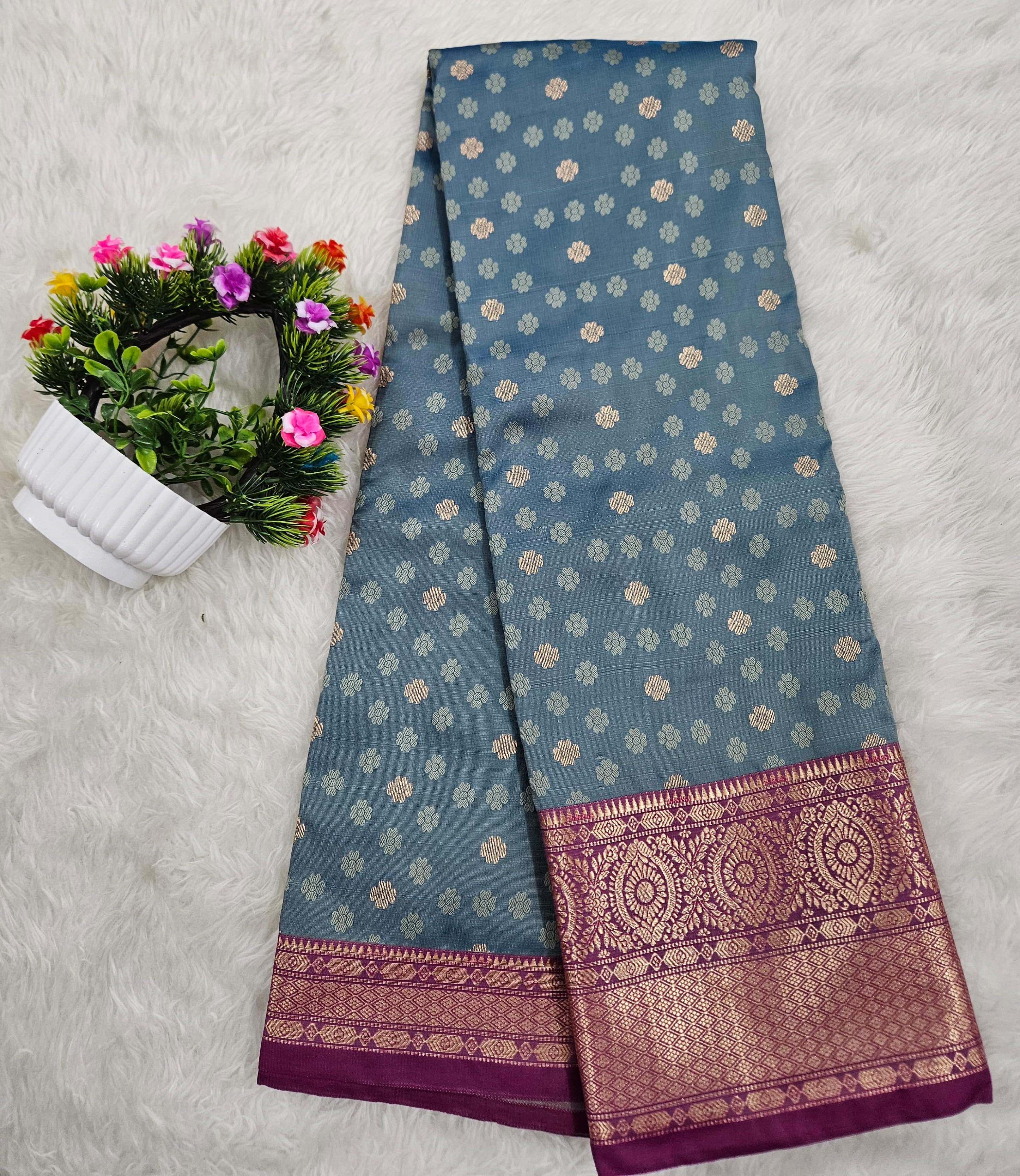 Dharmavaram pattu saree
