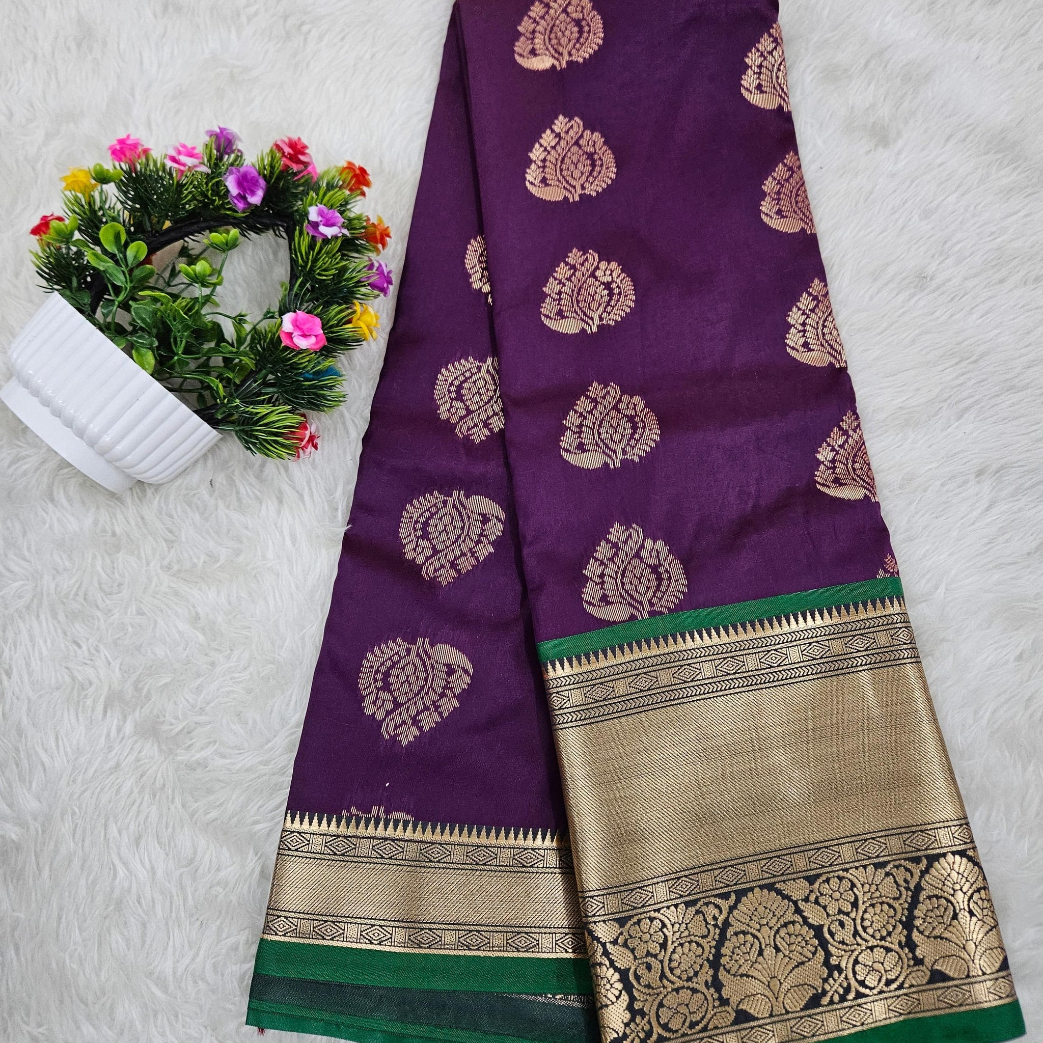 Dharmavaram pattu saree