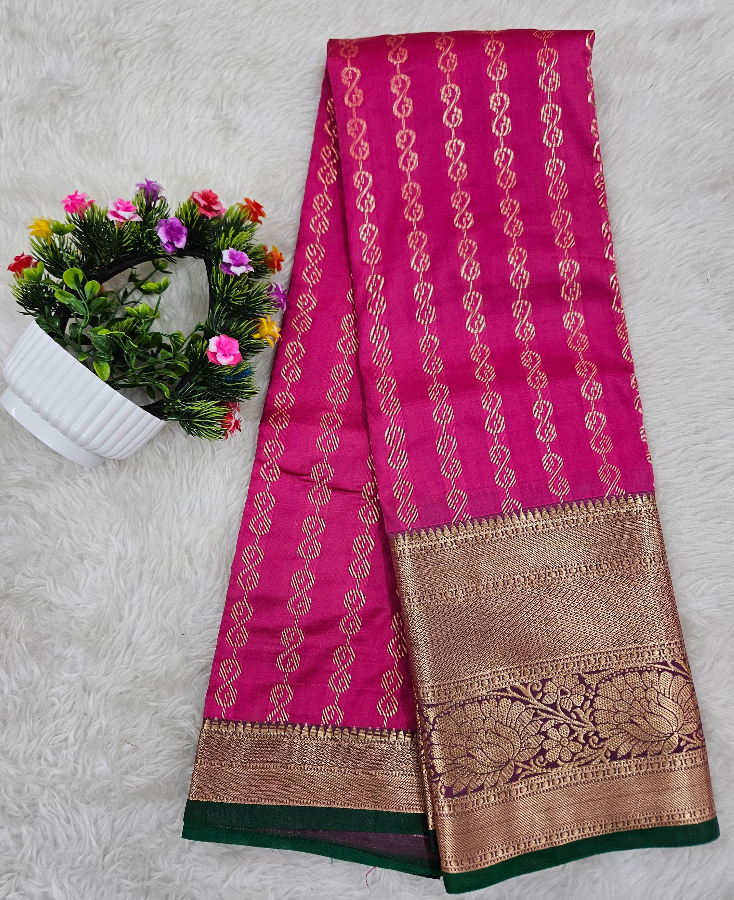 Dharmavaram pattu saree