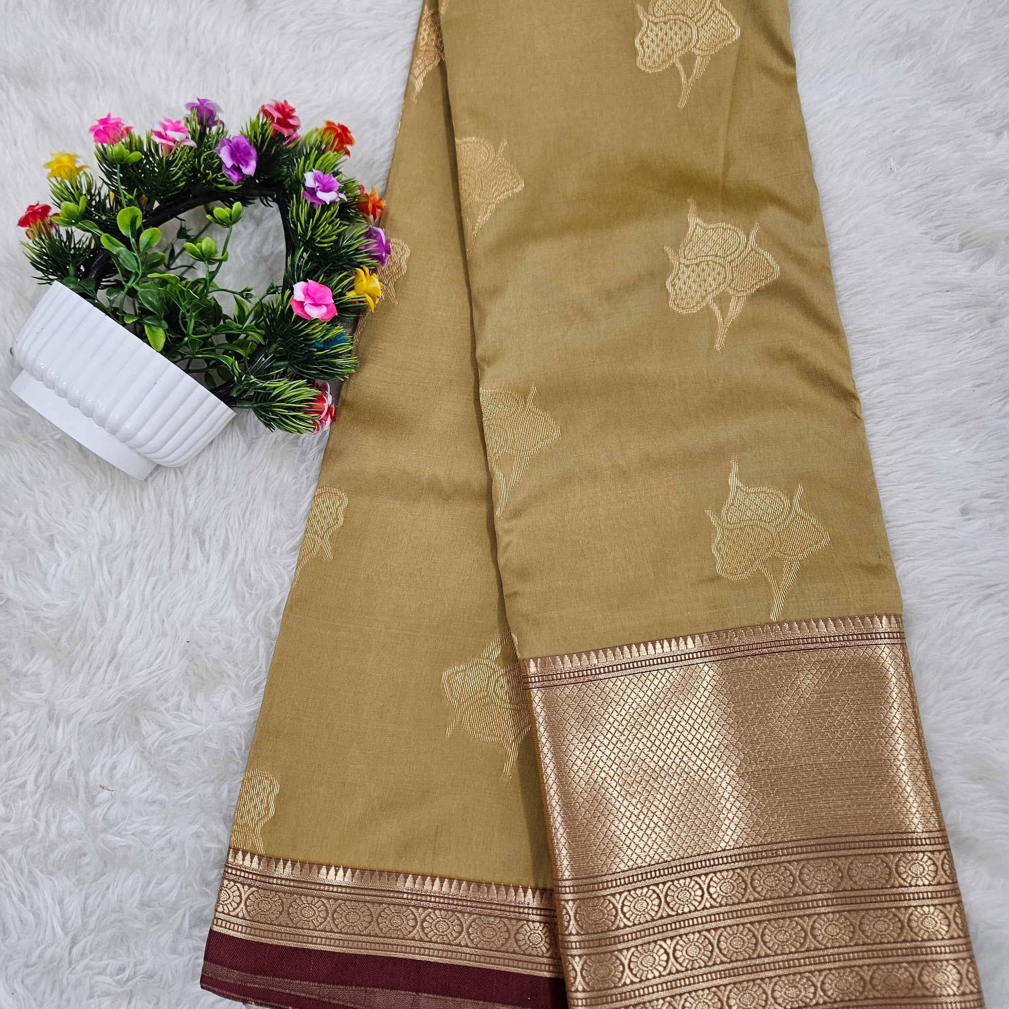 Dharmavaram pattu saree