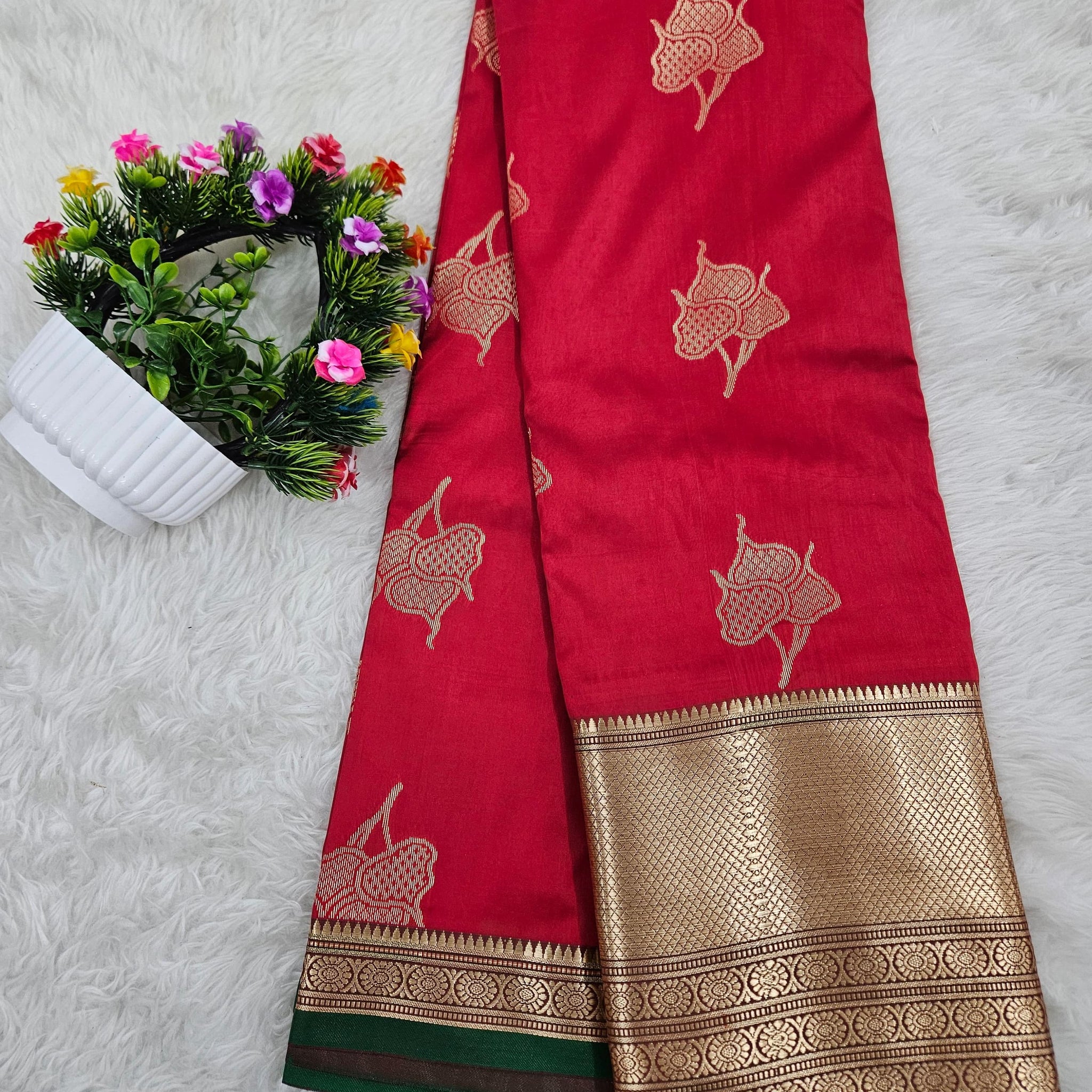Dharmavaram pattu saree