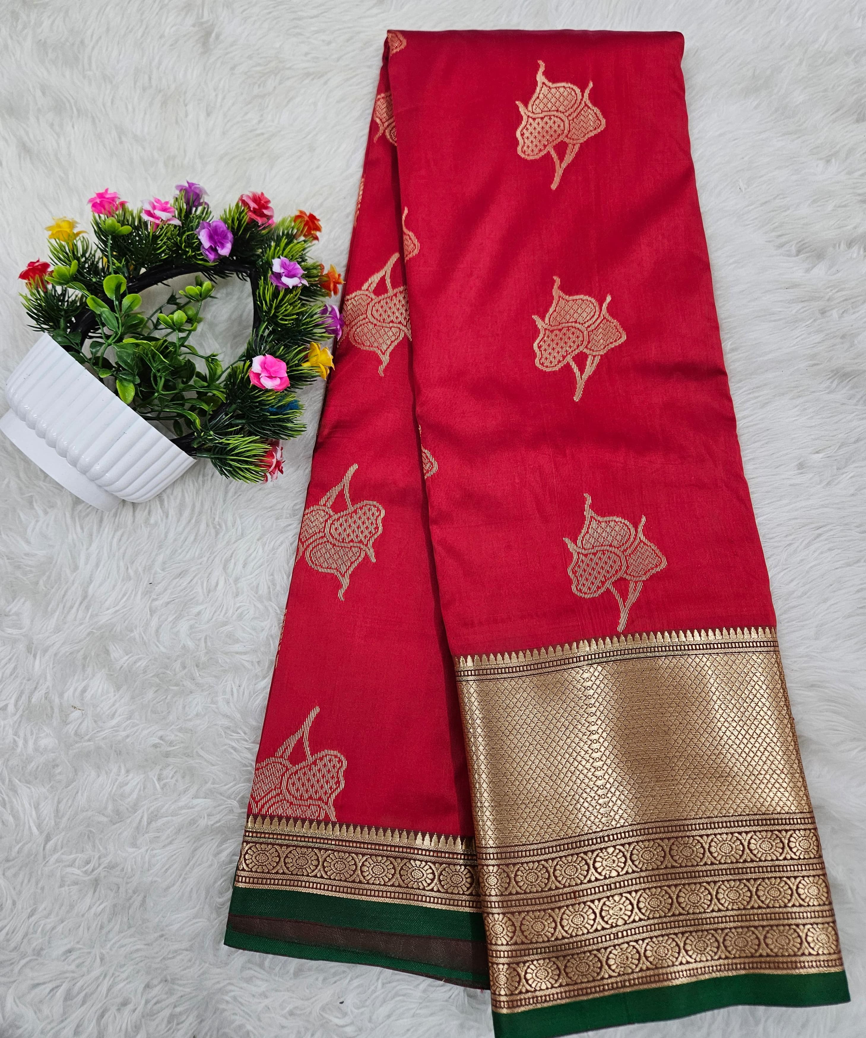 Dharmavaram pattu saree