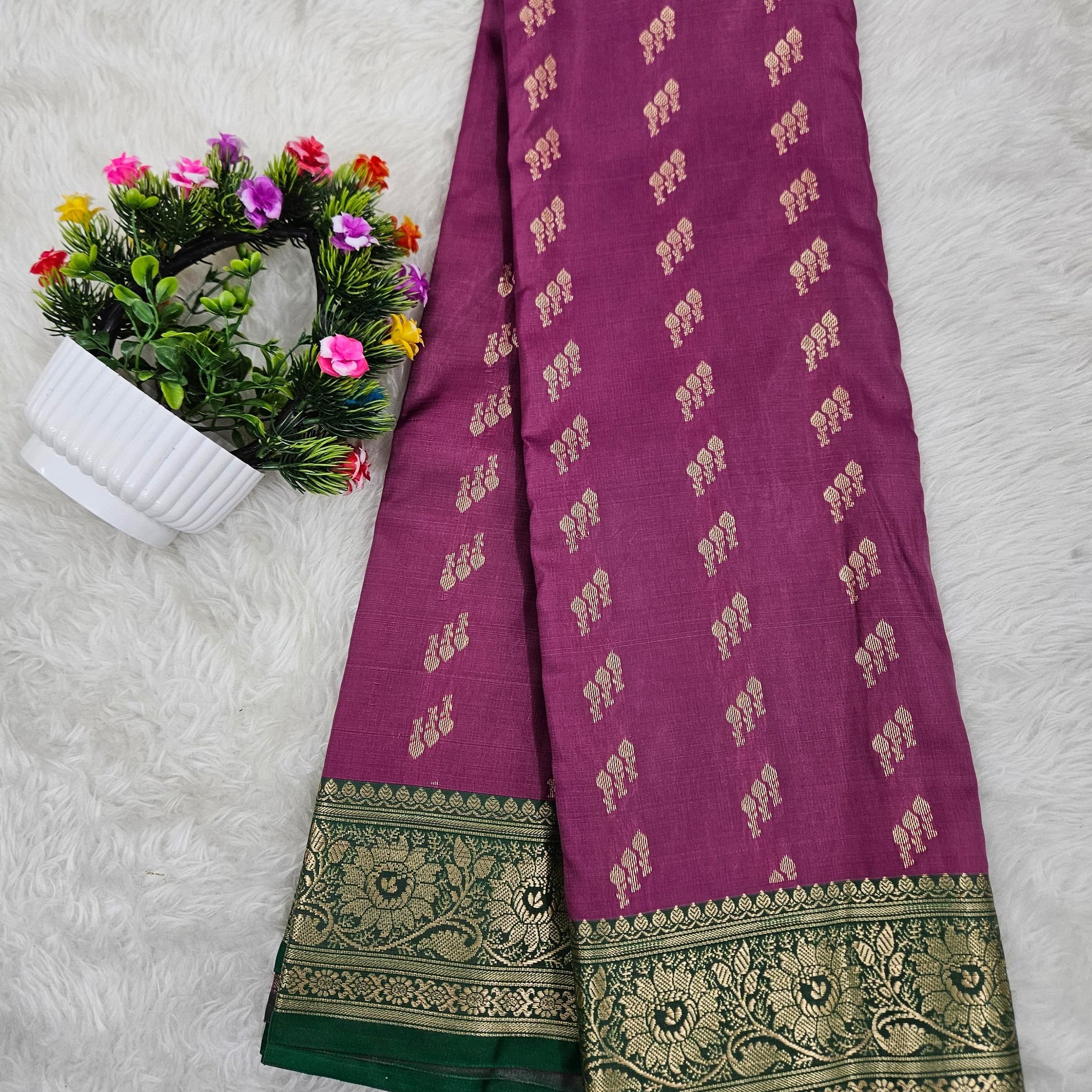 Dharmavaram pattu saree