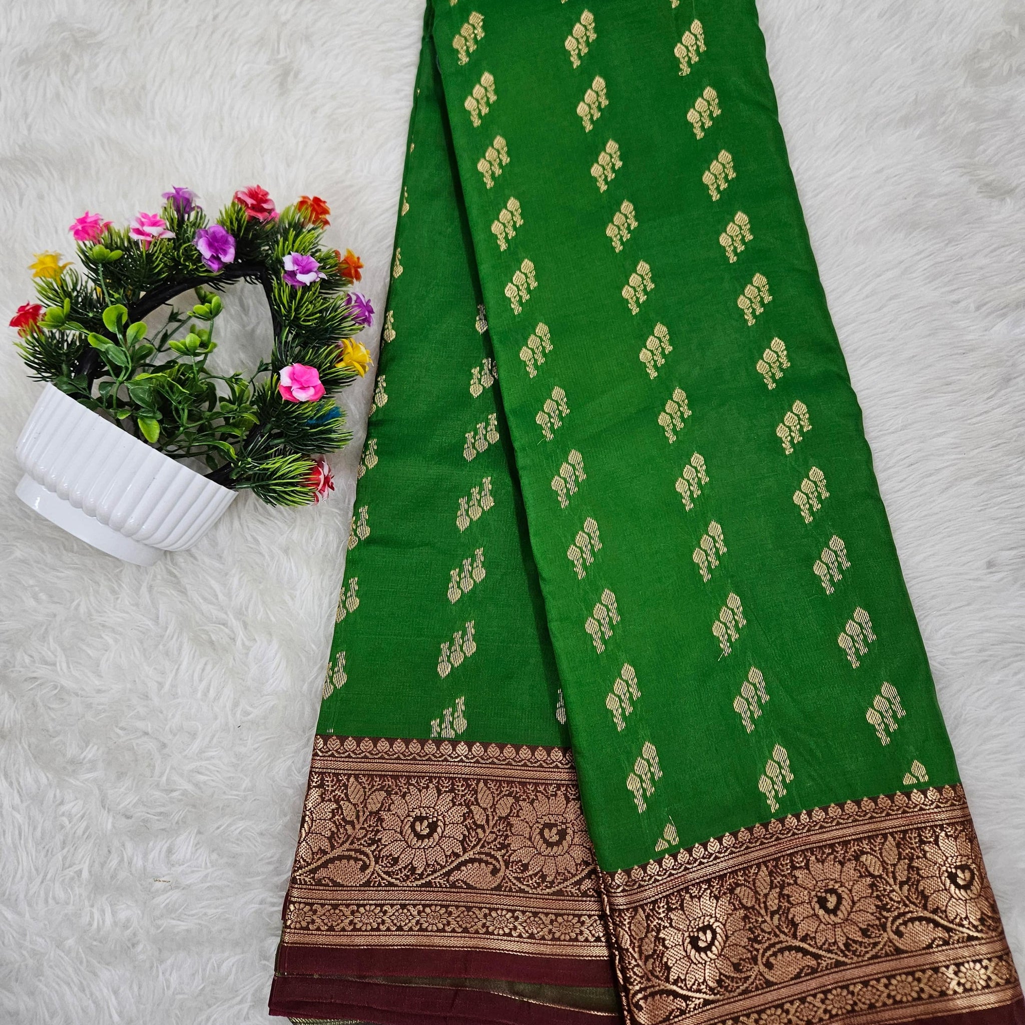 Dharmavaram pattu saree