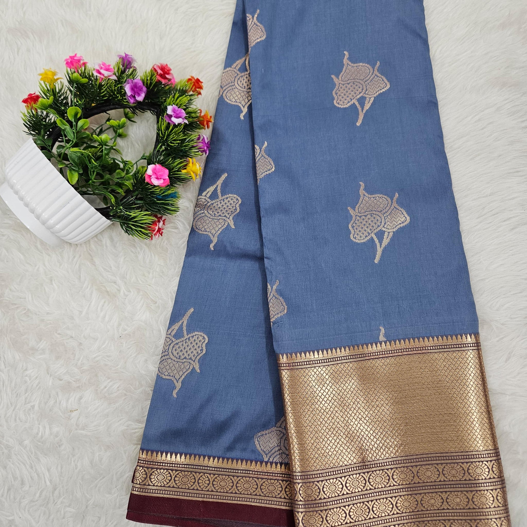 Dharmavaram pattu saree