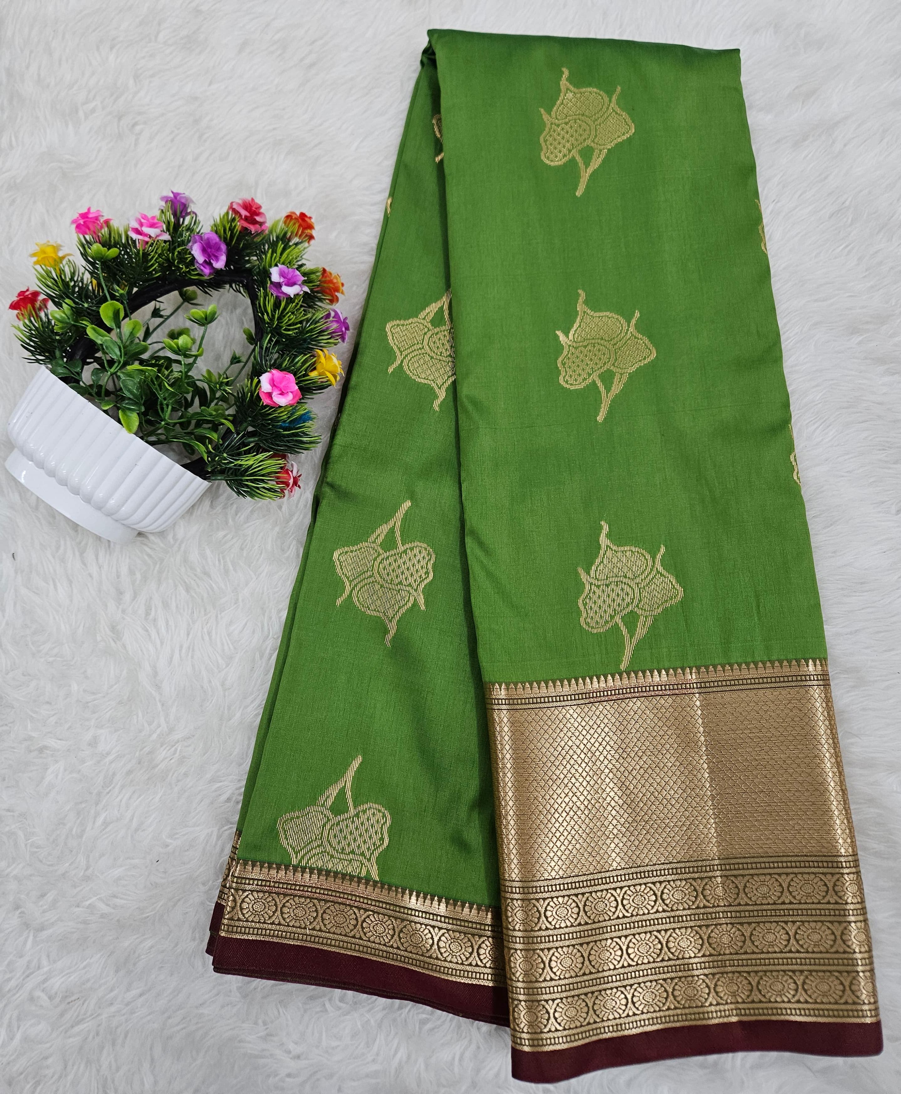 Dharmavaram pattu saree