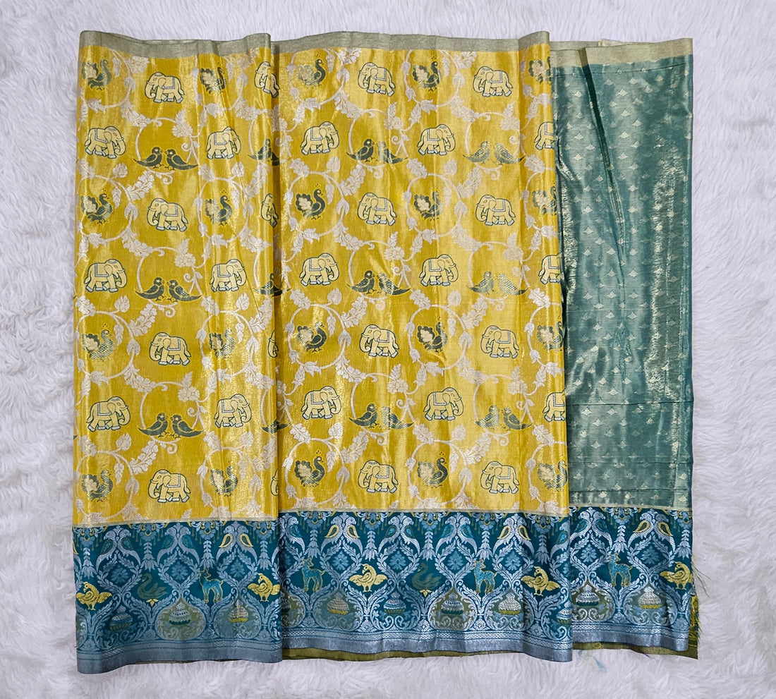 (2–5  Year) Lehenga – Unstitched (Blouse + Material)