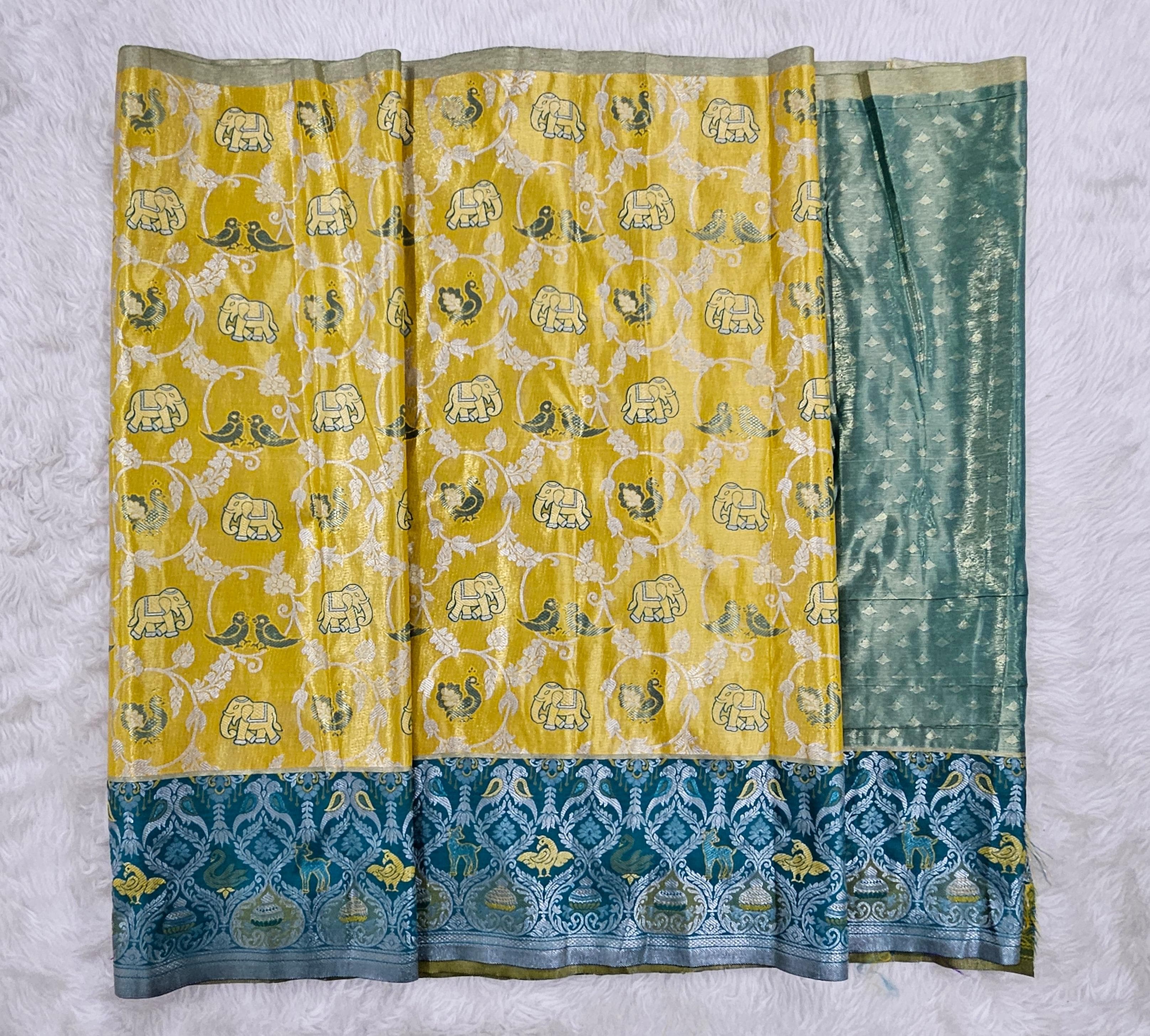 (2–5  Year) Lehenga – Unstitched (Blouse + Material)