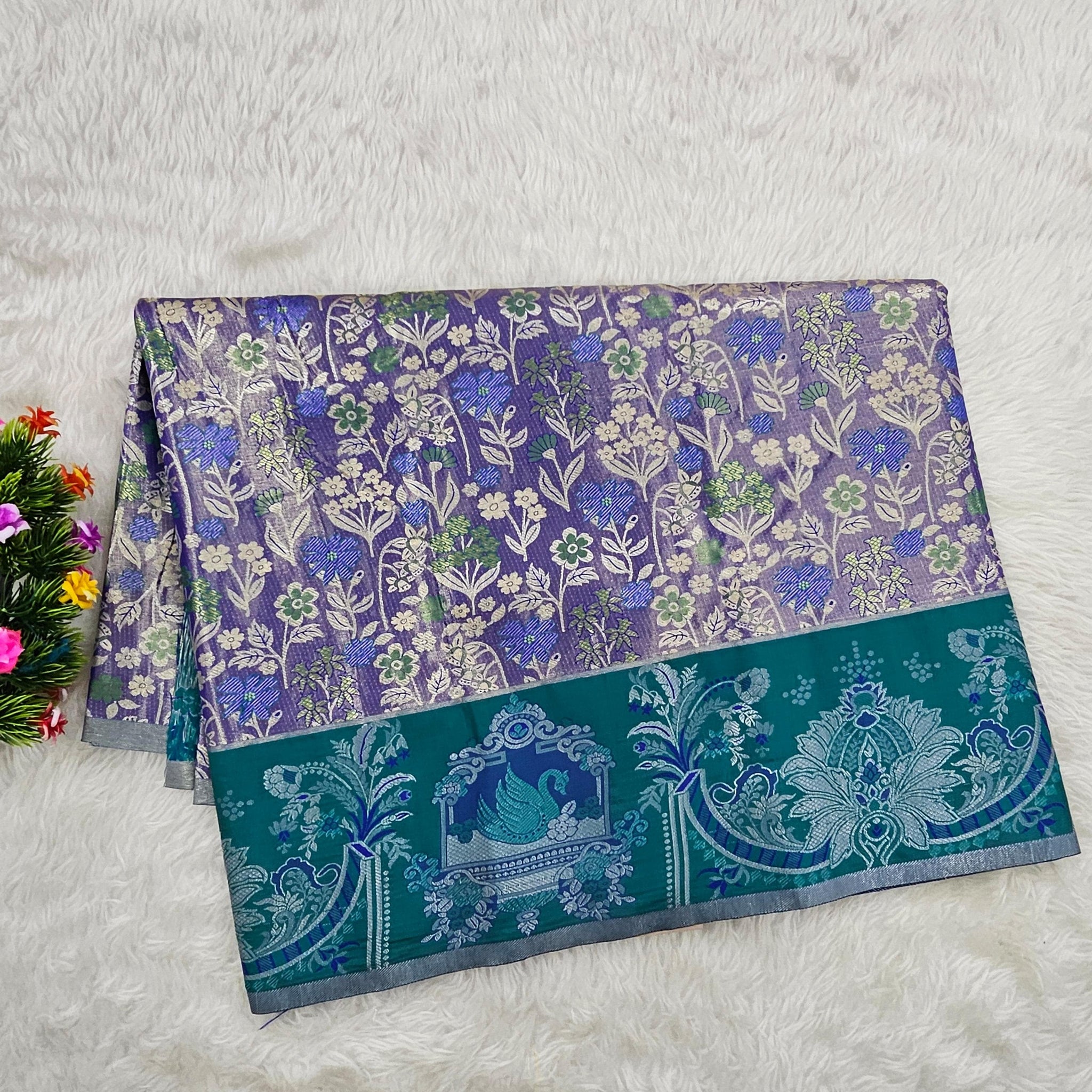 (2–5  Year) Lehenga – Unstitched (Blouse + Material)