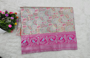 (2–5  Year) Lehenga – Unstitched (Blouse + Material)