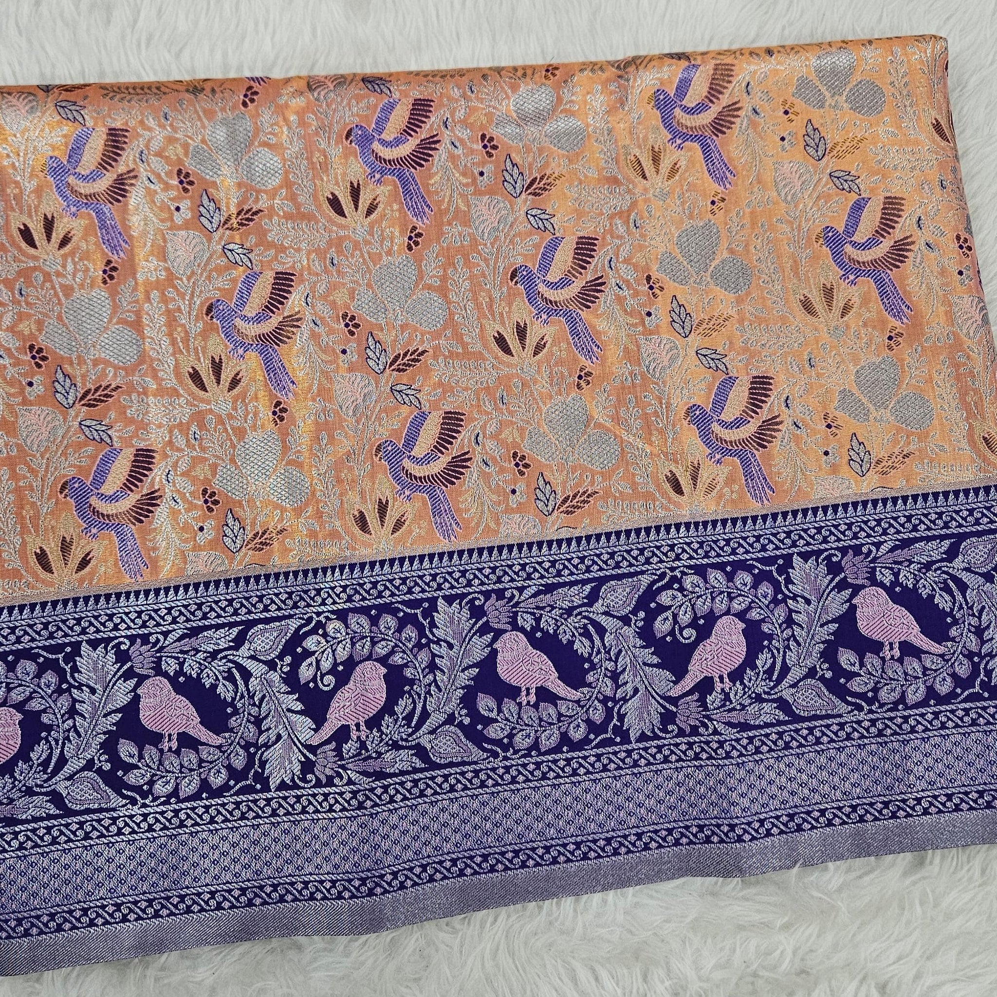 (2–5  Year) Lehenga – Unstitched (Blouse + Material)