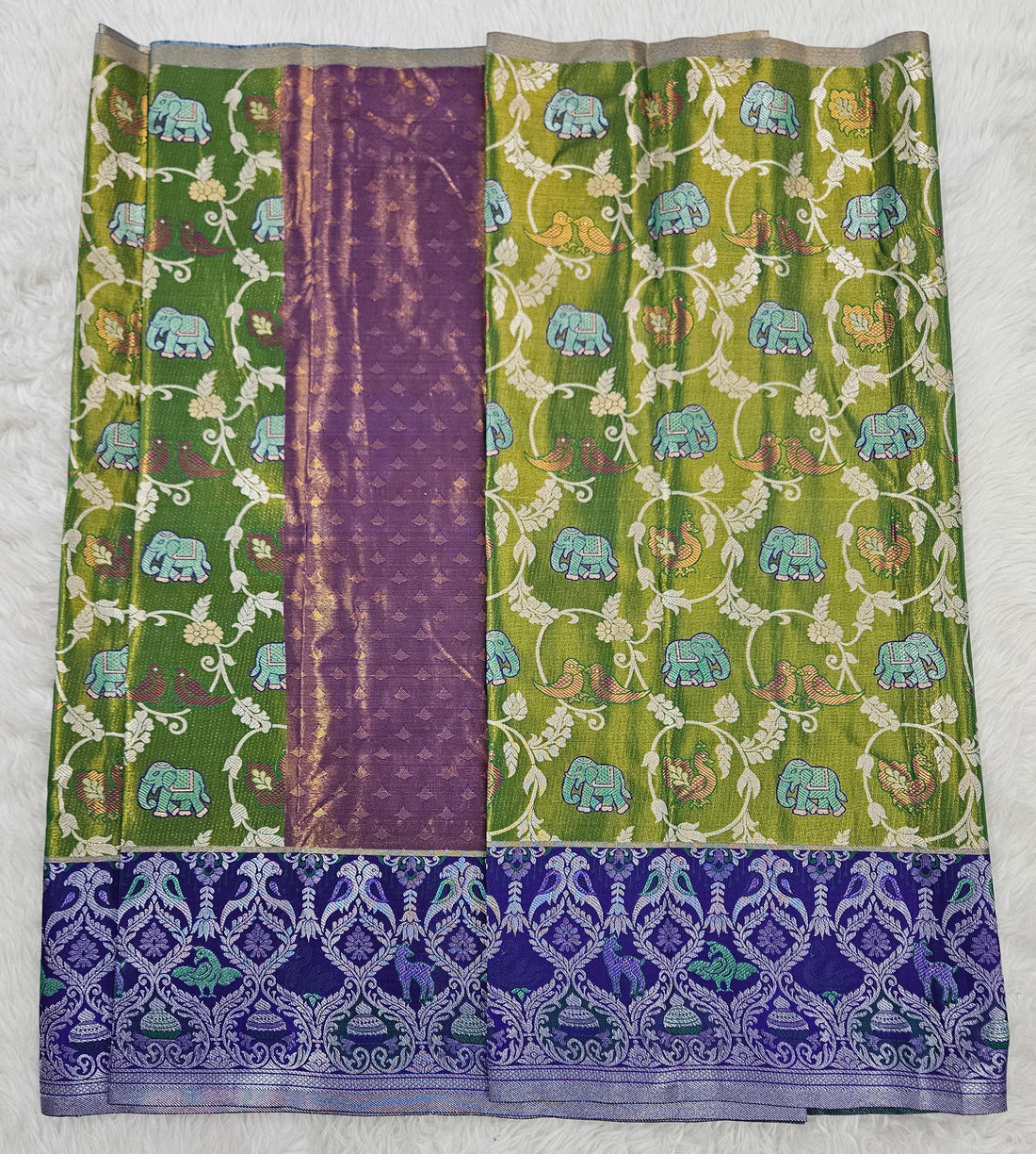 (2–5  Year) Lehenga – Unstitched (Blouse + Material)