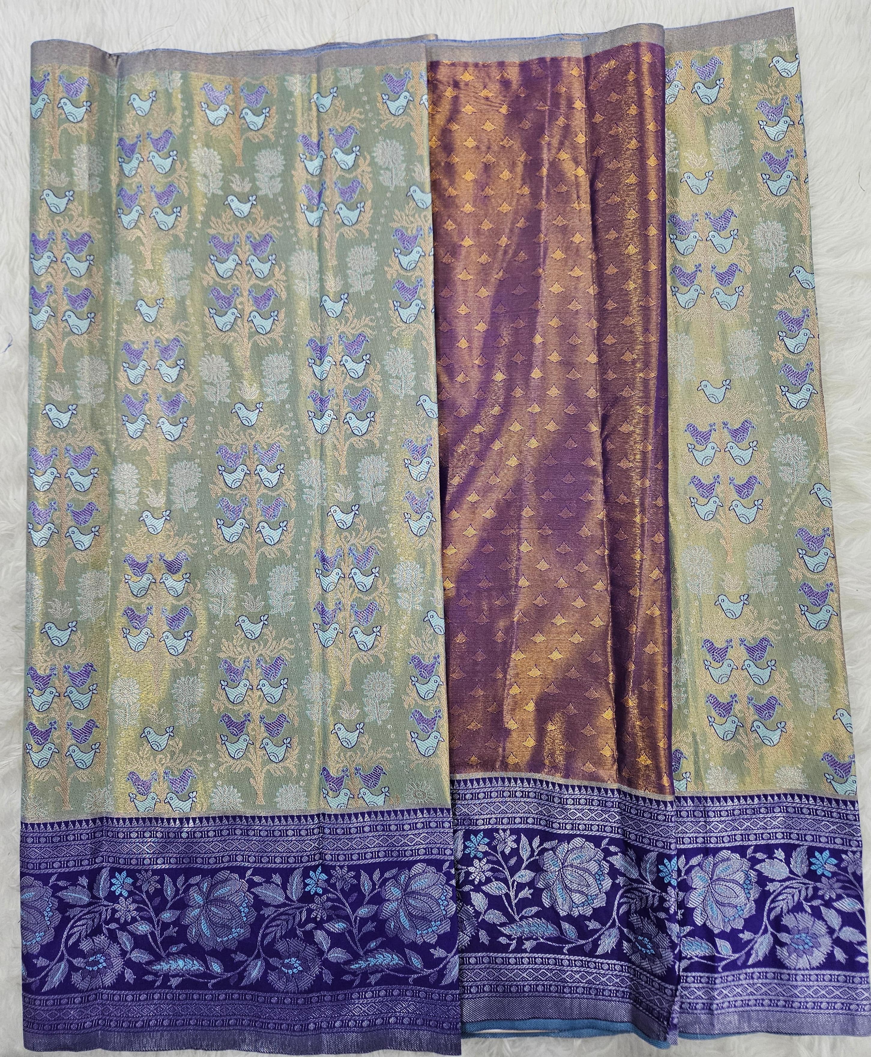 (2–5  Year) Lehenga – Unstitched (Blouse + Material)