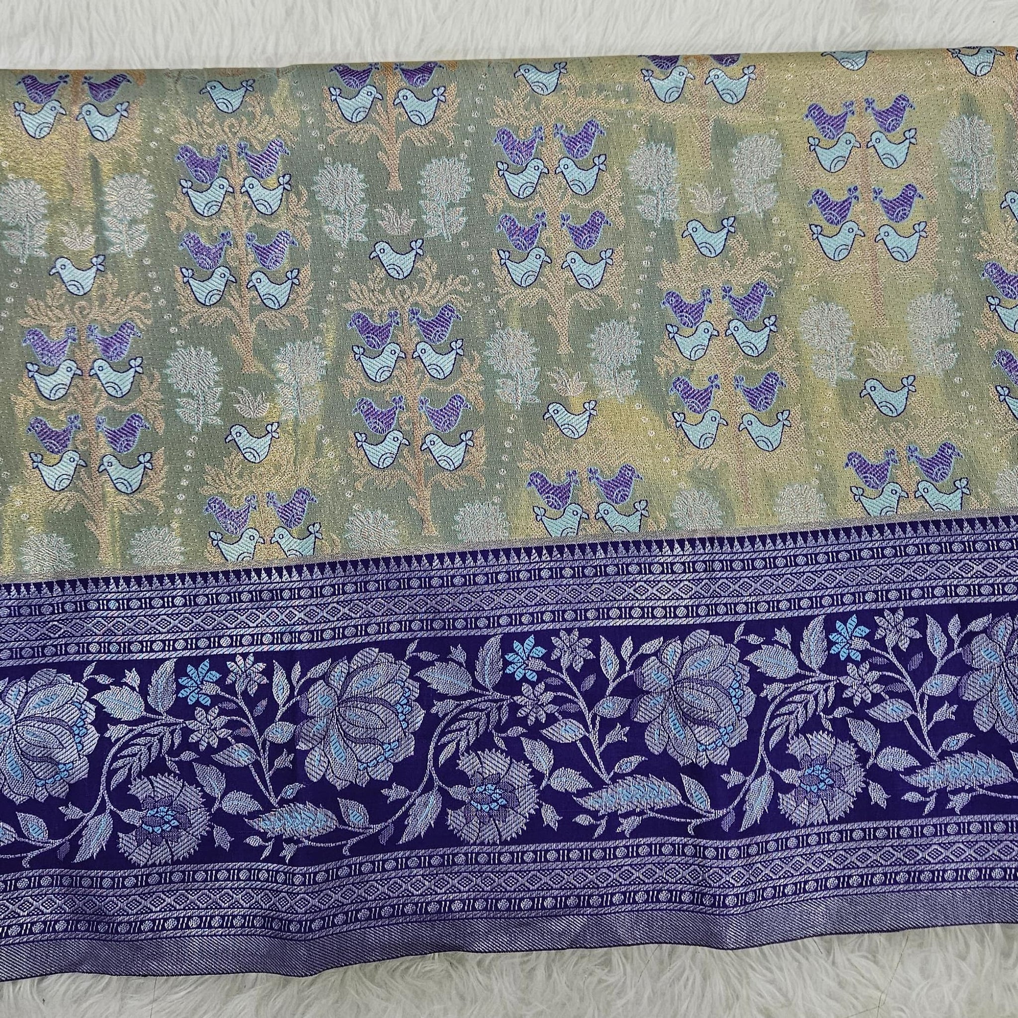 (2–5  Year) Lehenga – Unstitched (Blouse + Material)