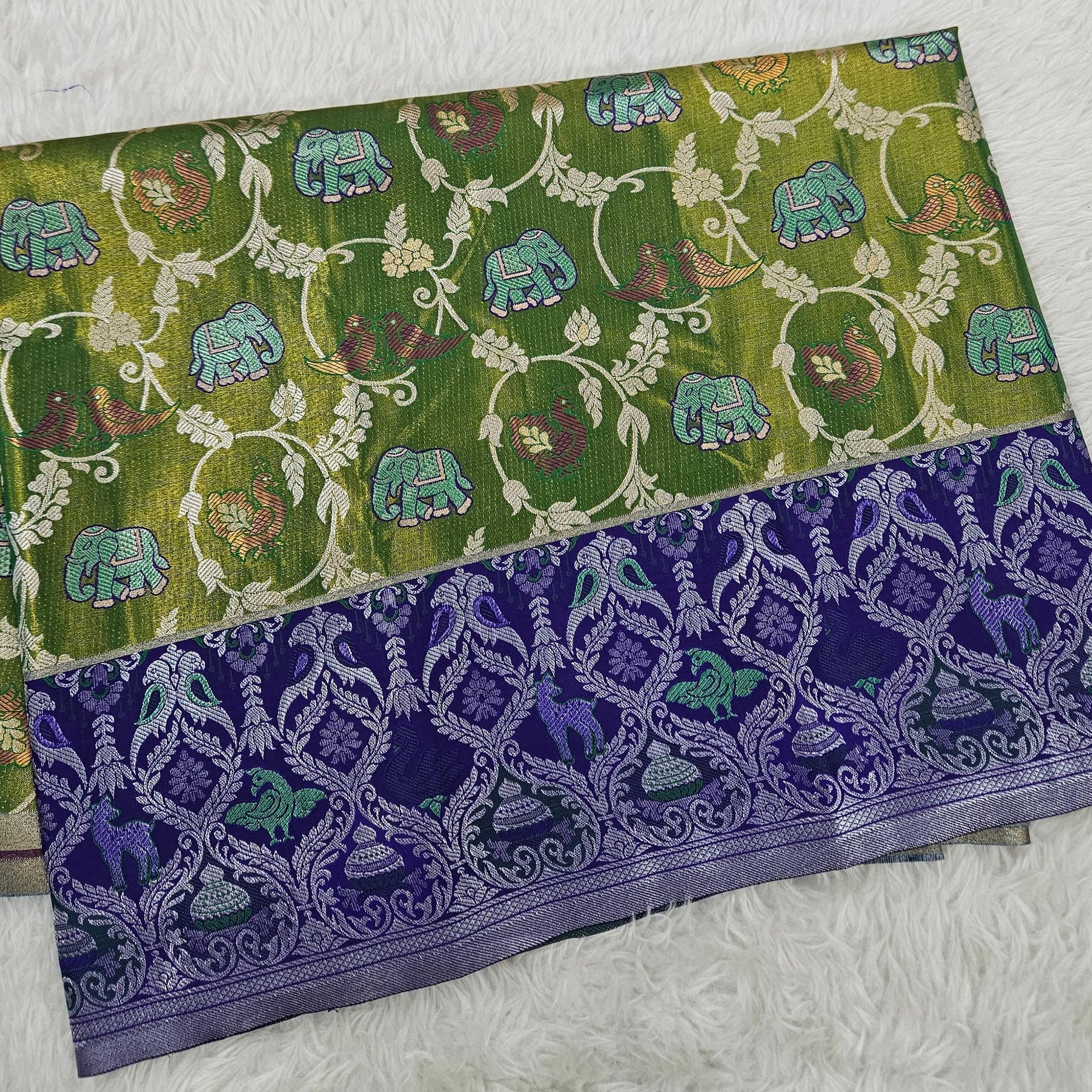 (2–5  Year) Lehenga – Unstitched (Blouse + Material)