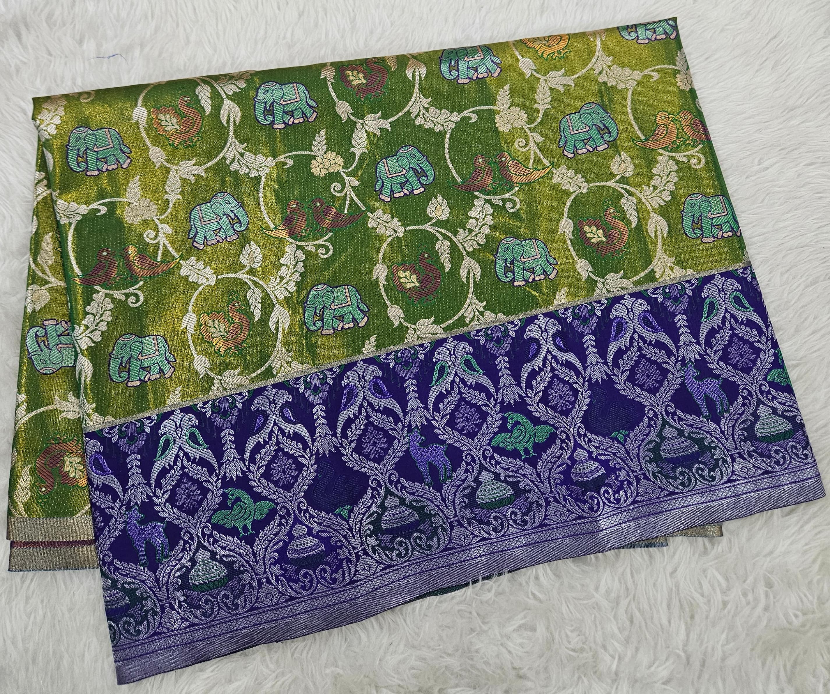 (2–5  Year) Lehenga – Unstitched (Blouse + Material)