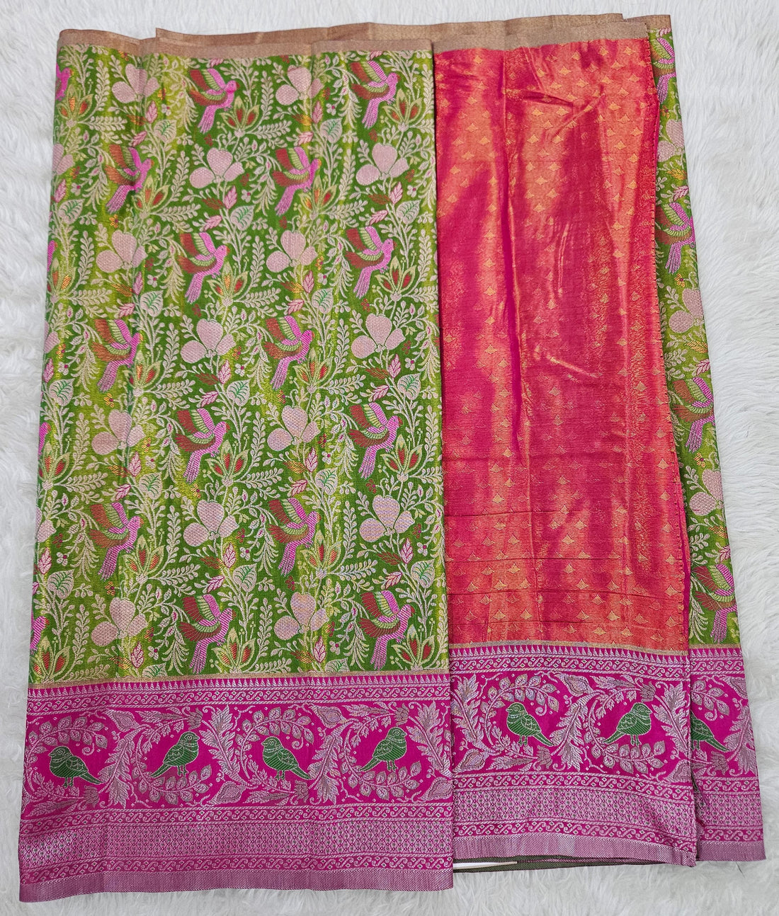 (2–5  Year) Lehenga – Unstitched (Blouse + Material)