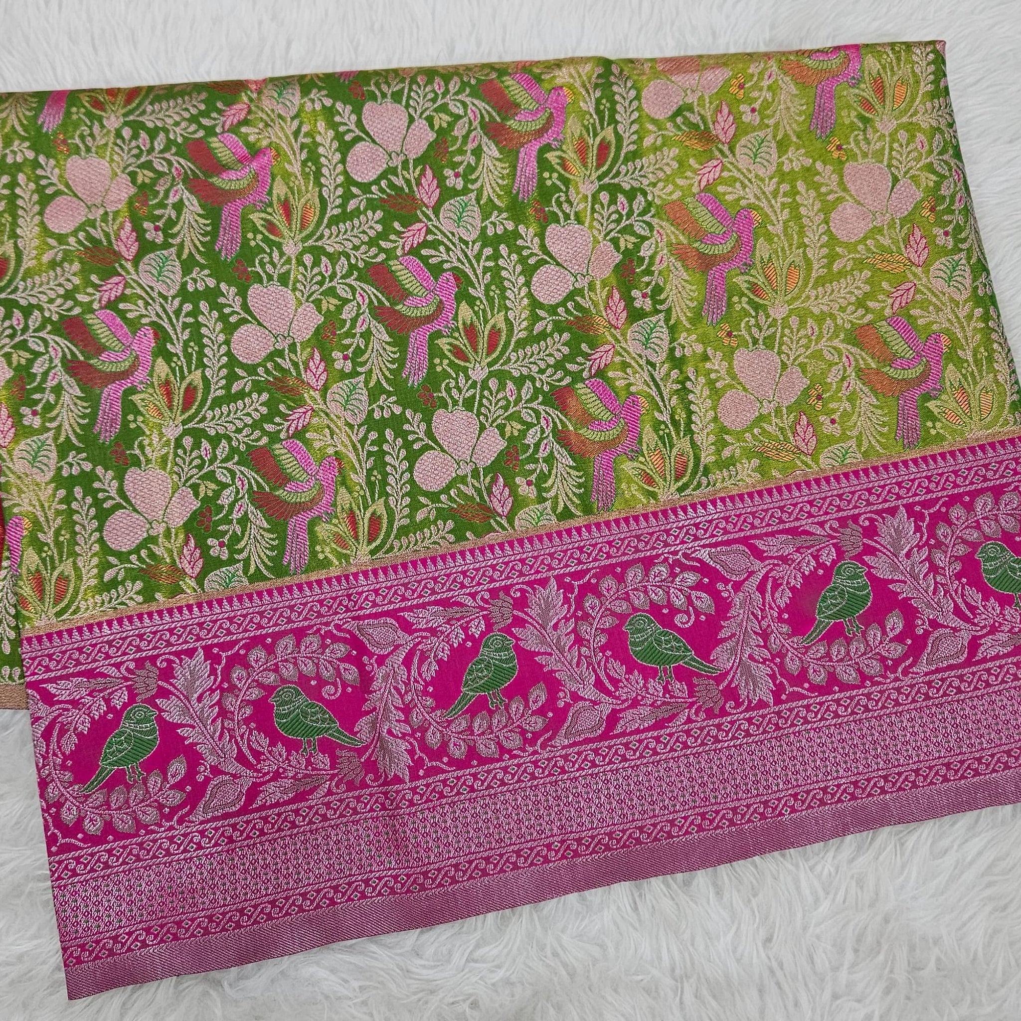 (2–5  Year) Lehenga – Unstitched (Blouse + Material)