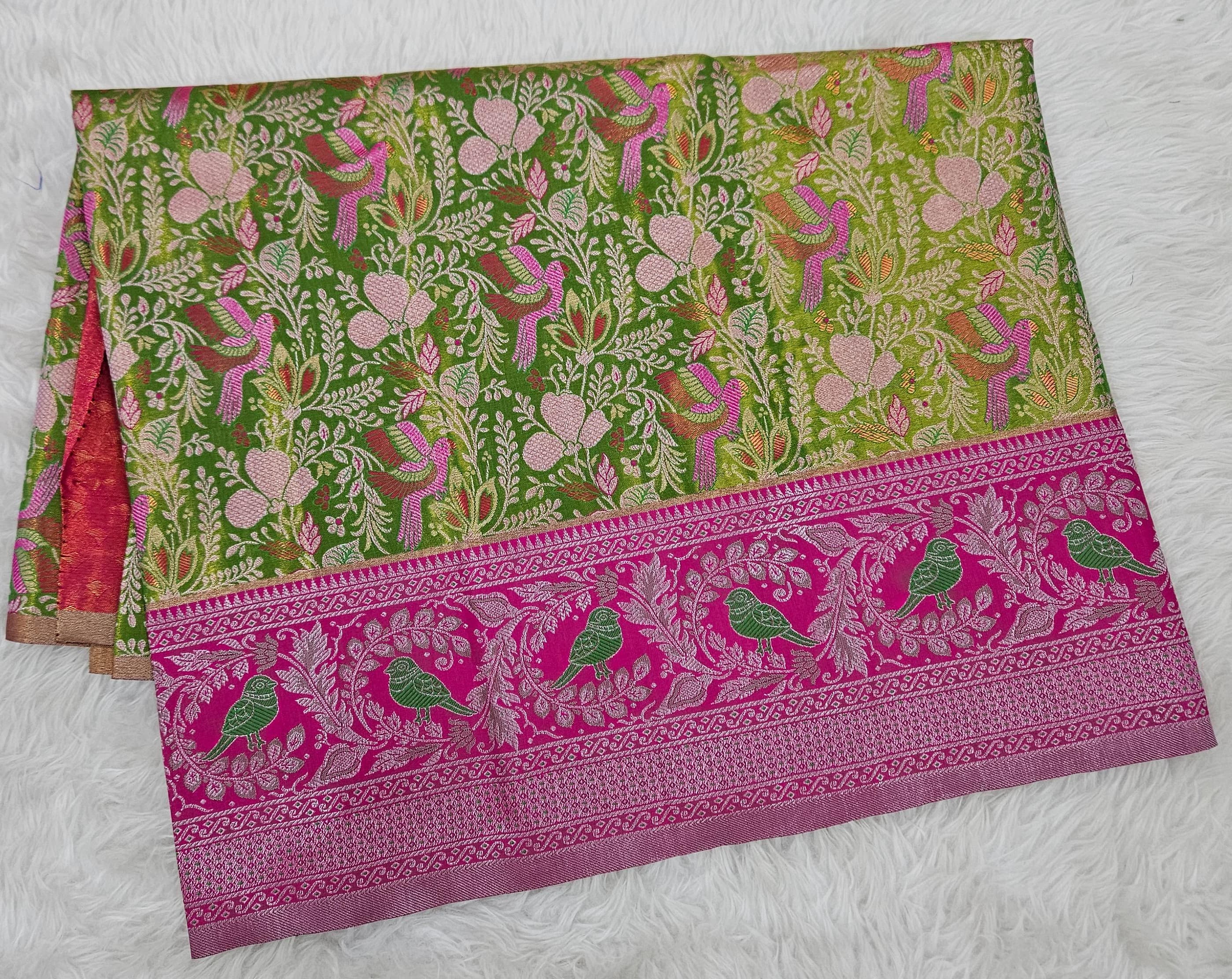 (2–5  Year) Lehenga – Unstitched (Blouse + Material)