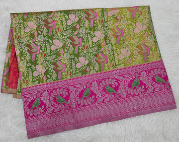 (2–5  Year) Lehenga – Unstitched (Blouse + Material)