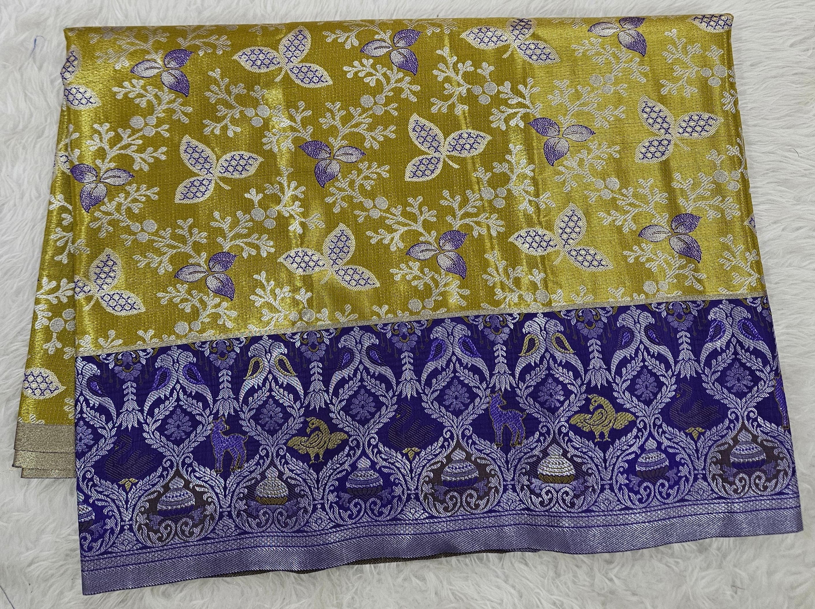 (2–5  Year) Lehenga – Unstitched (Blouse + Material)