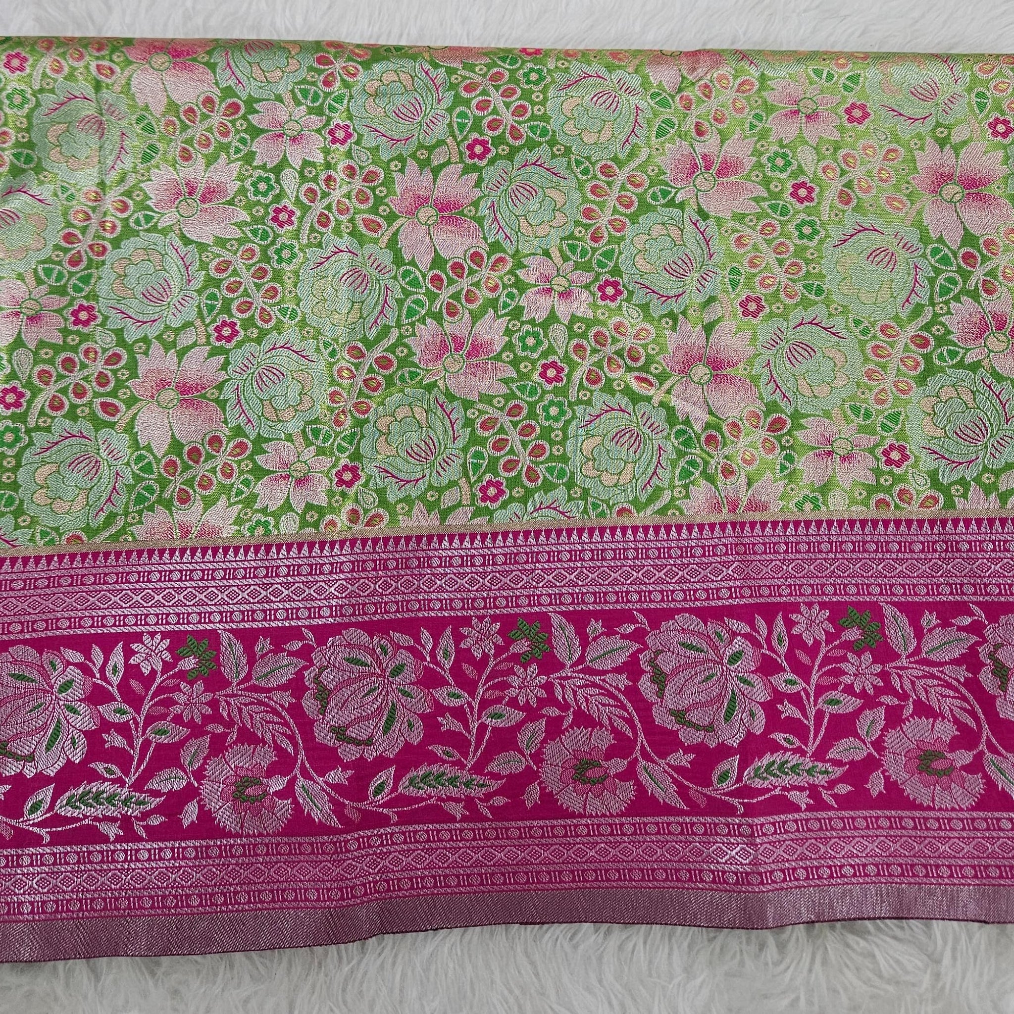 (2–5  Year) Lehenga – Unstitched (Blouse + Material)