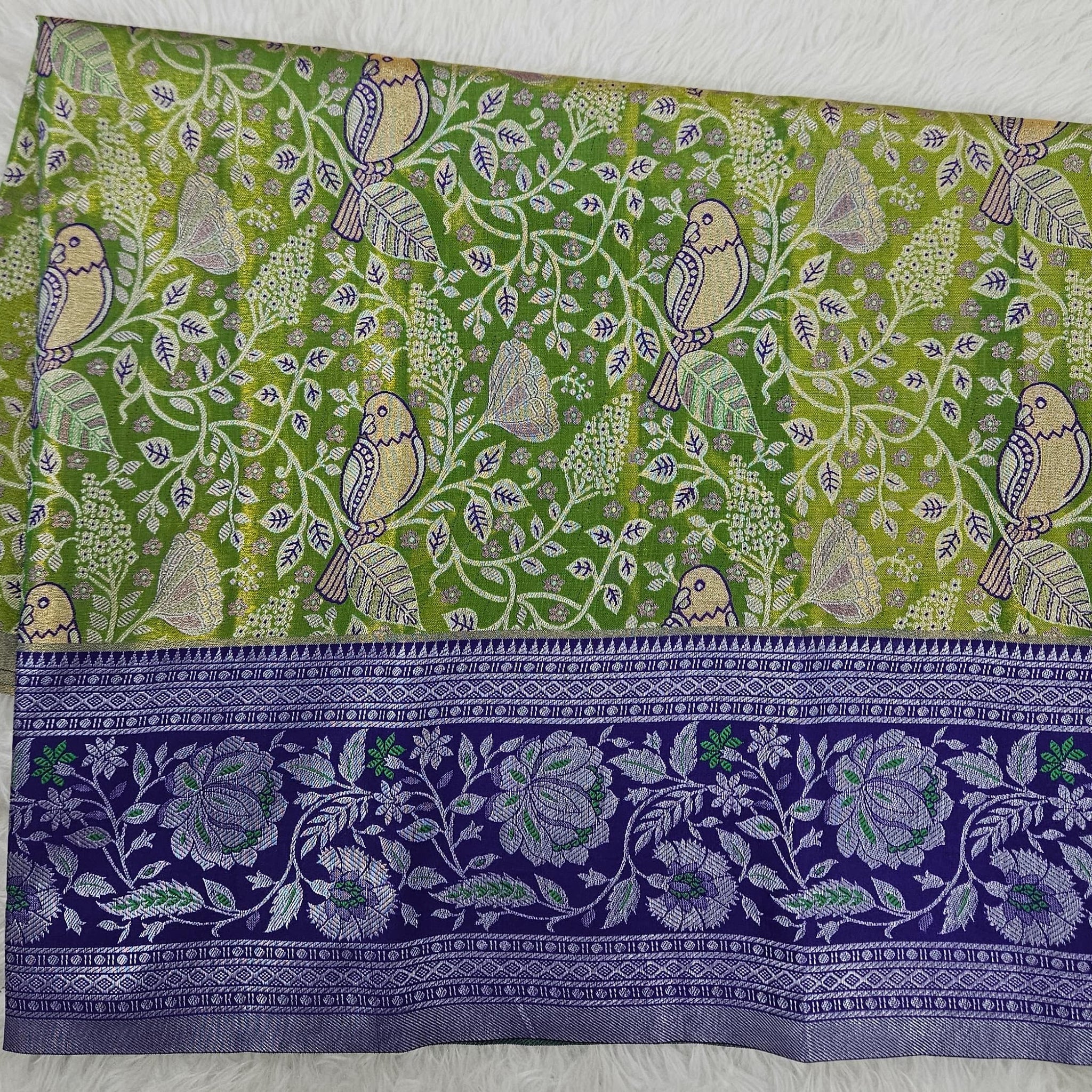 (2–5  Year) Lehenga – Unstitched (Blouse + Material)