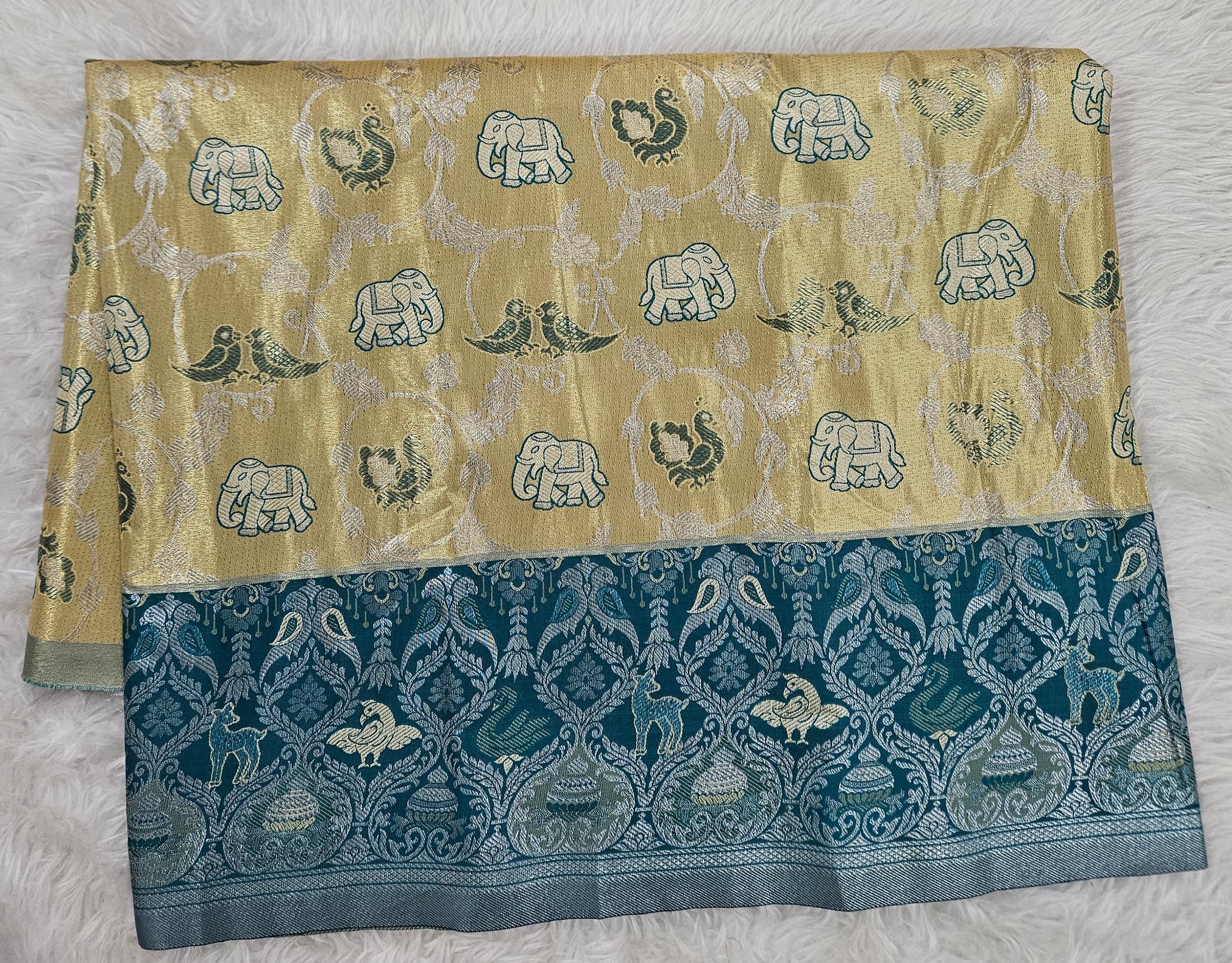 (2–5  Year) Lehenga – Unstitched (Blouse + Material)