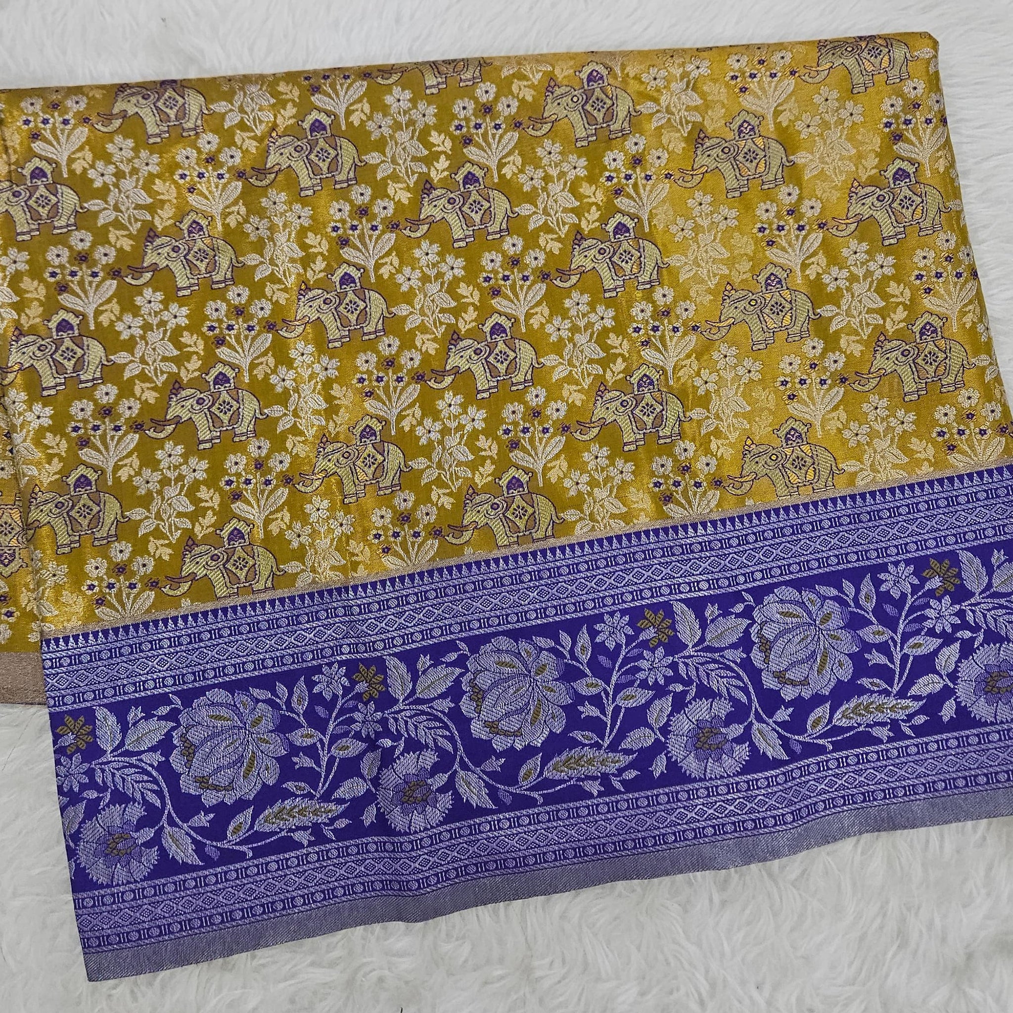 (2–5  Year) Lehenga – Unstitched (Blouse + Material)