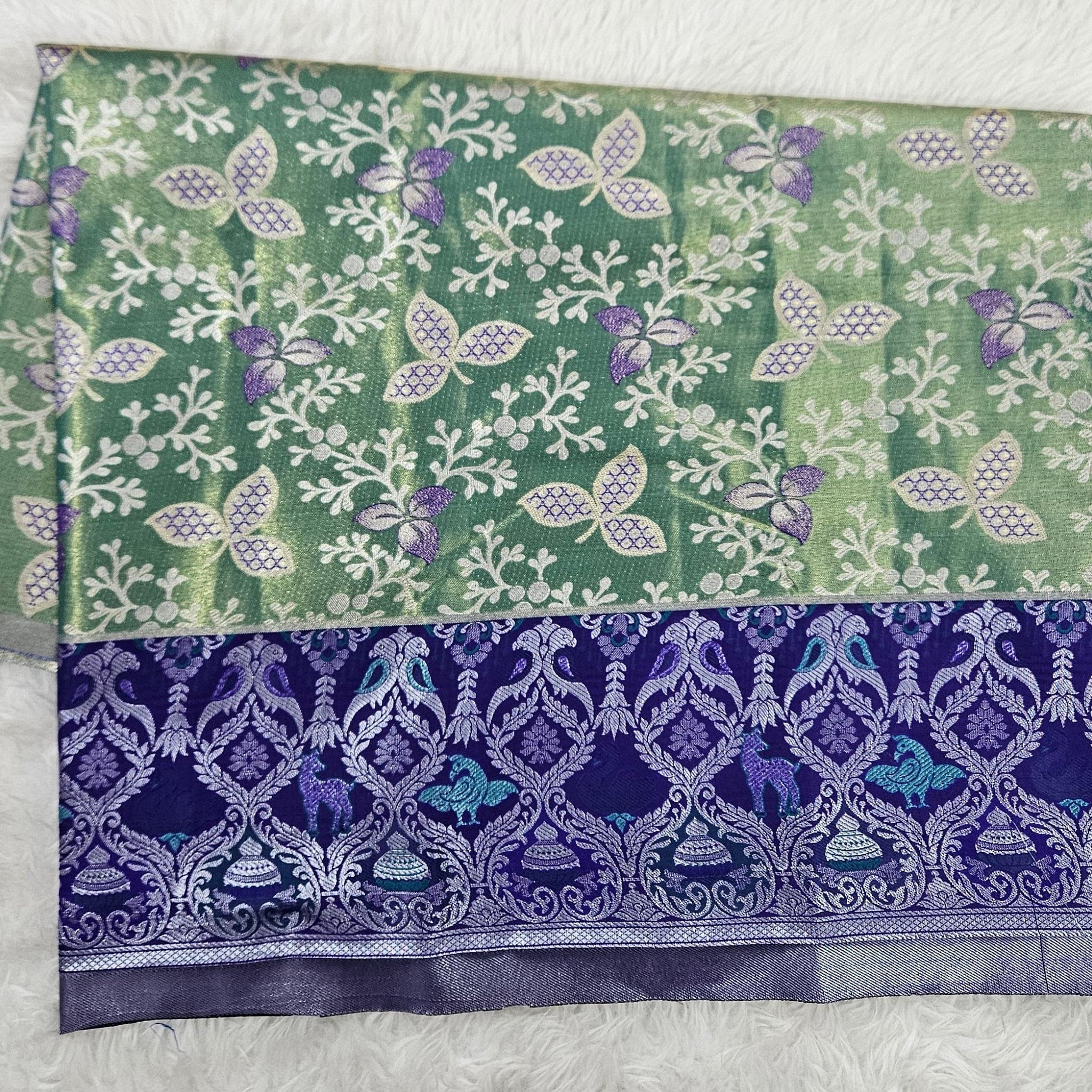 (2–5  Year) Lehenga – Unstitched (Blouse + Material)