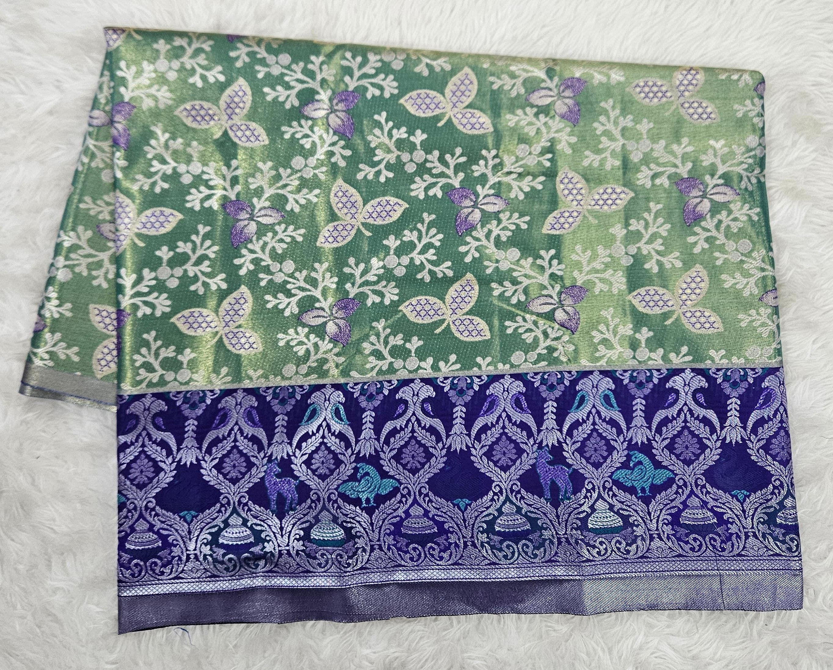 (2–5  Year) Lehenga – Unstitched (Blouse + Material)