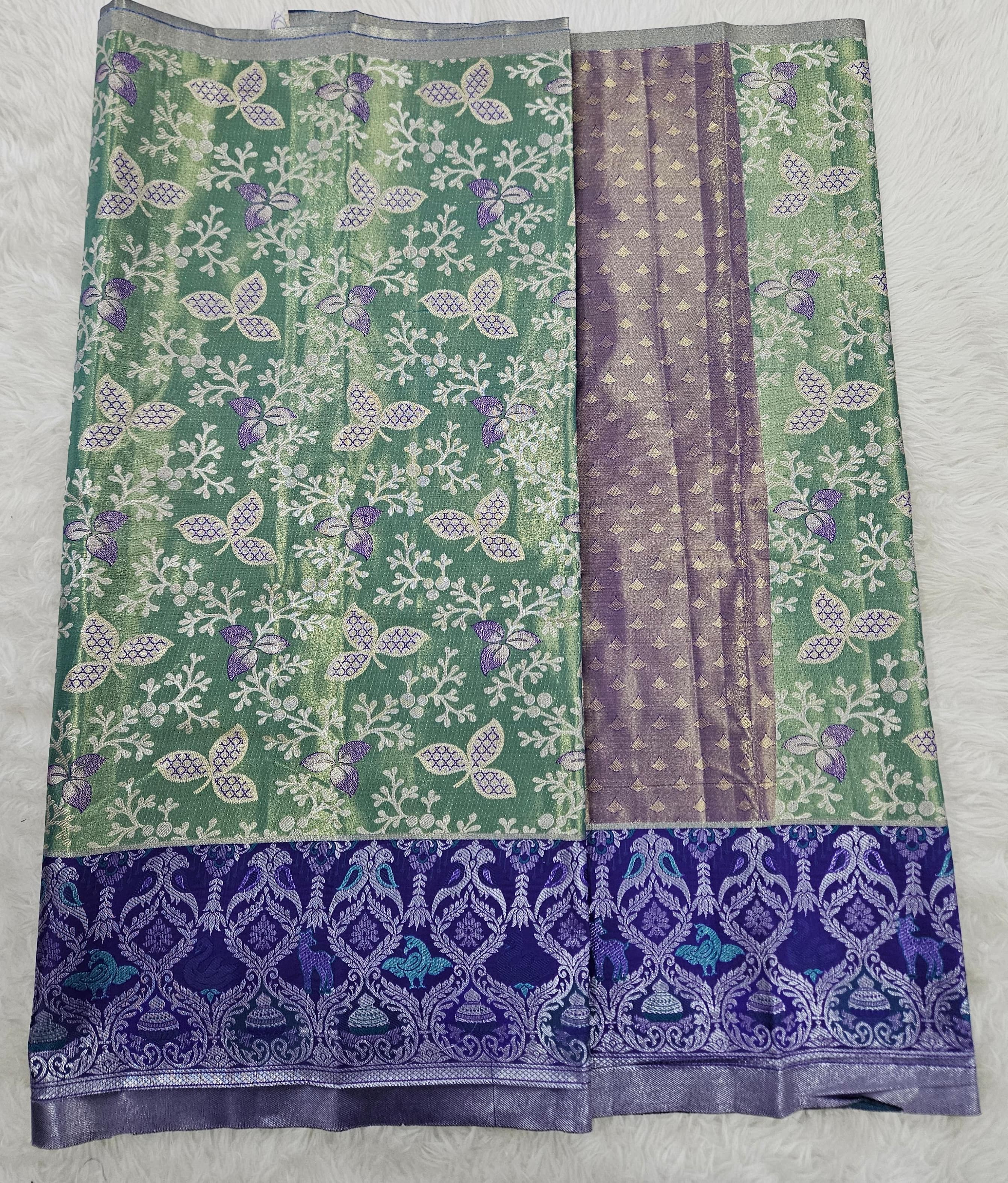 (2–5  Year) Lehenga – Unstitched (Blouse + Material)