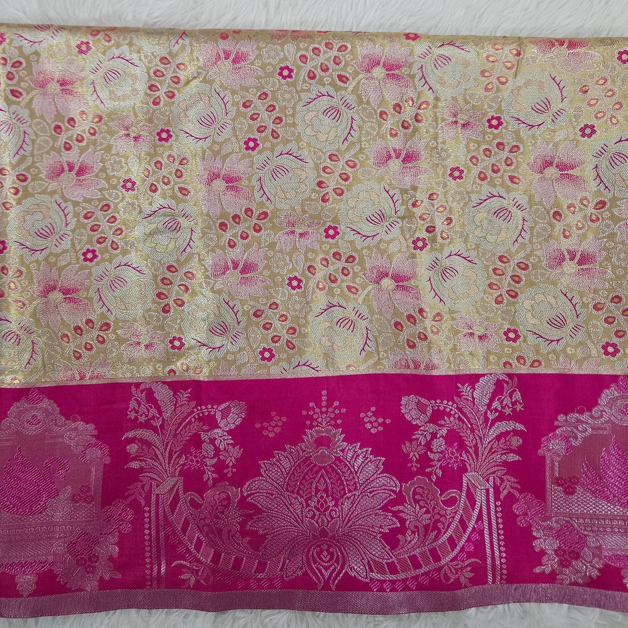 (2–5  Year) Lehenga – Unstitched (Blouse + Material)