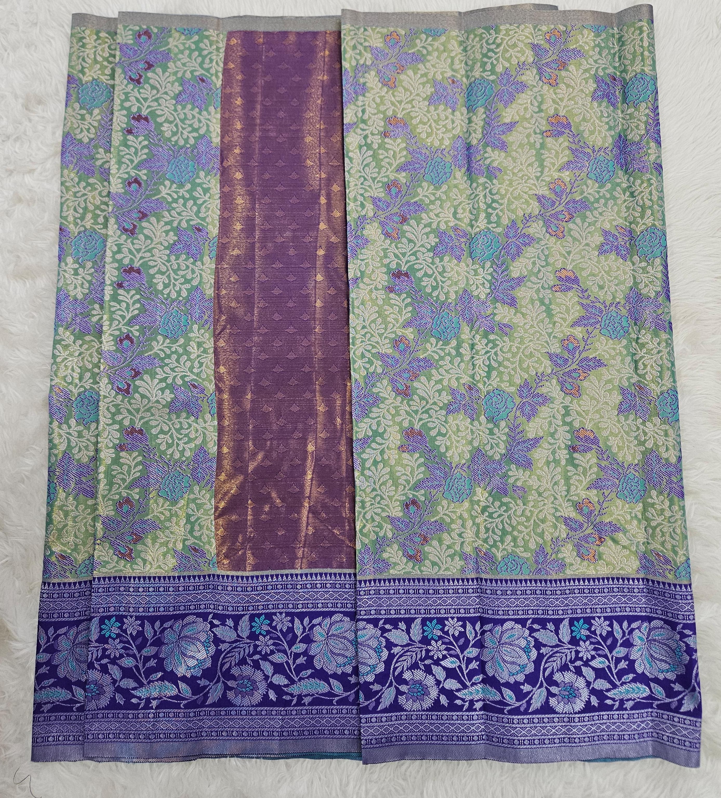 (2–5  Year) Lehenga – Unstitched (Blouse + Material)