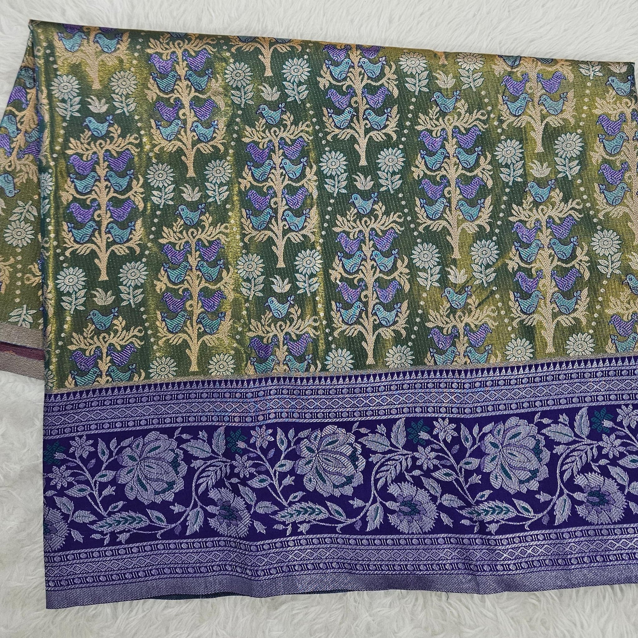 (2–5  Year) Lehenga – Unstitched (Blouse + Material)