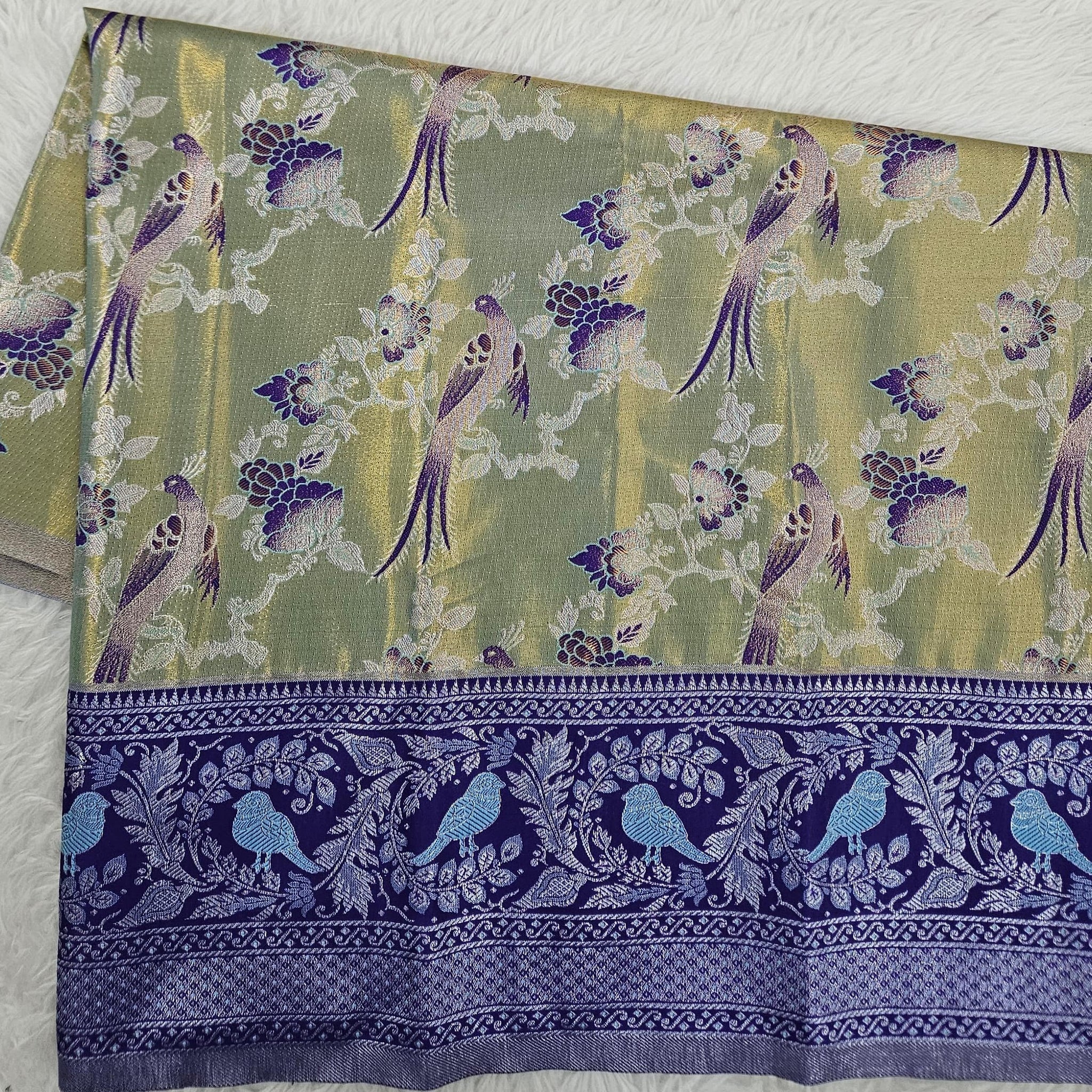 (2–5  Year) Lehenga – Unstitched (Blouse + Material)