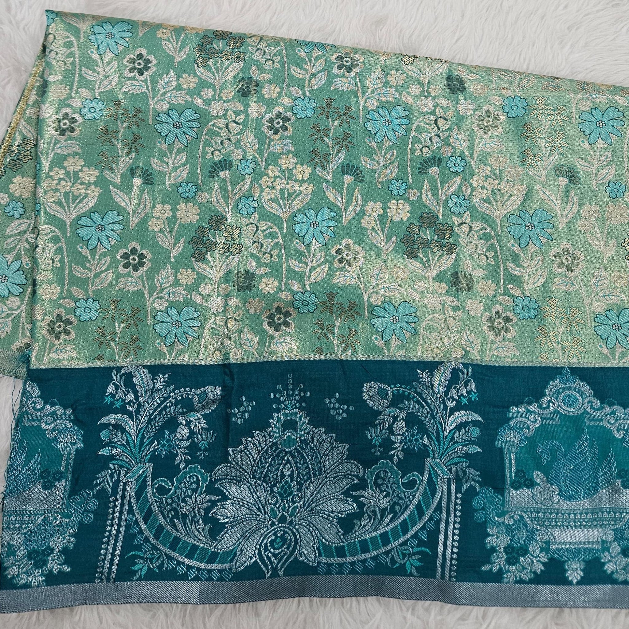 (2–5  Year) Lehenga – Unstitched (Blouse + Material)