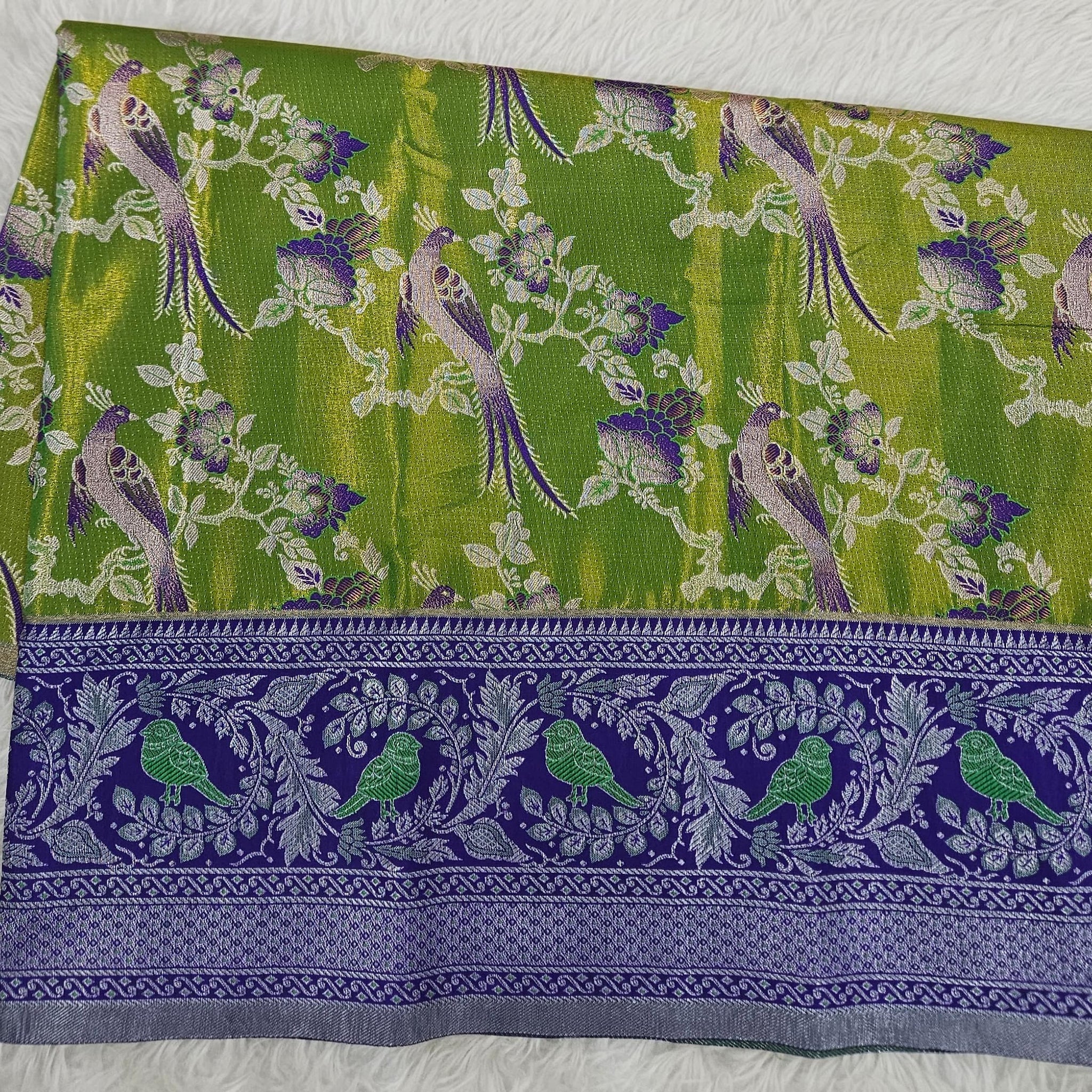 (2–5  Year) Lehenga – Unstitched (Blouse + Material)