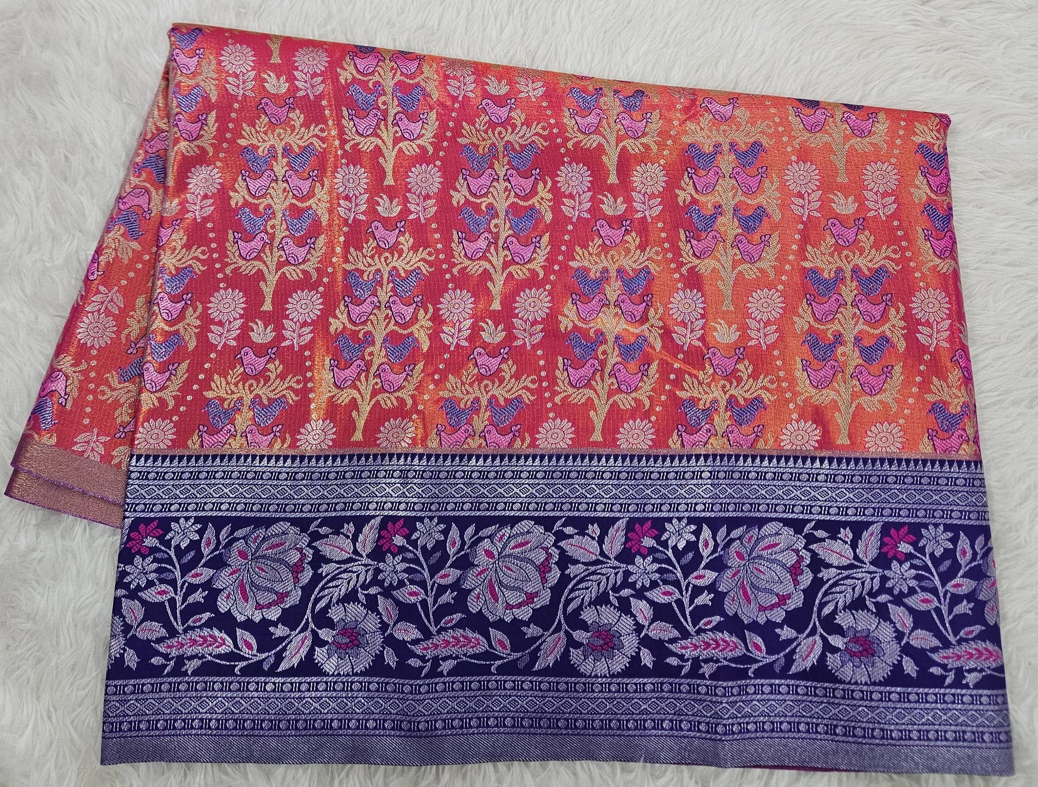 (2–5  Year) Lehenga – Unstitched (Blouse + Material)