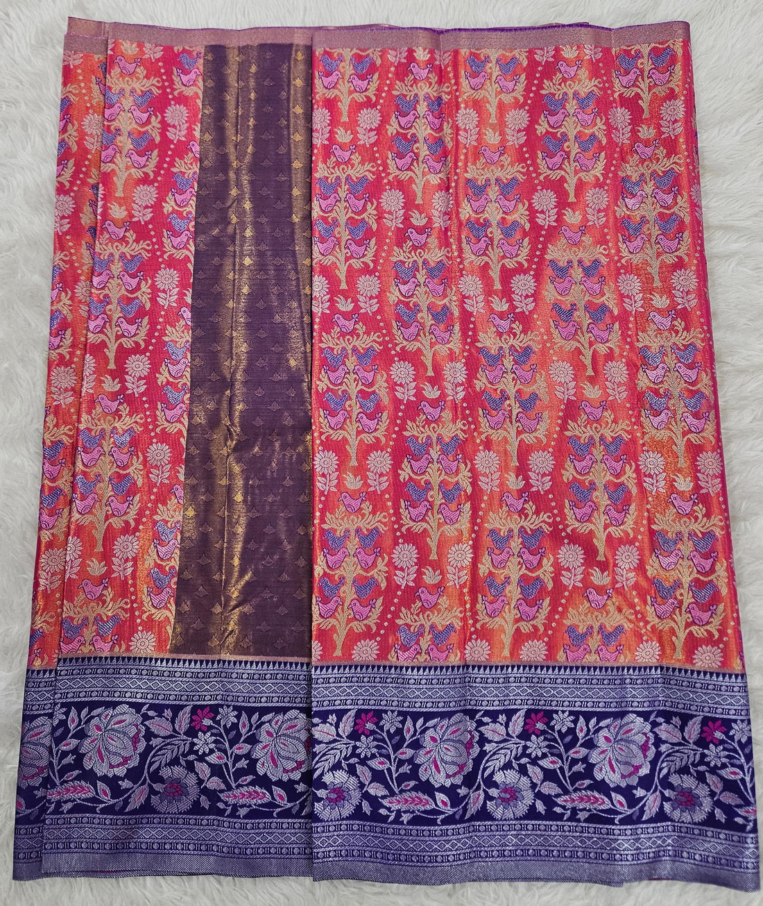 (2–5  Year) Lehenga – Unstitched (Blouse + Material)