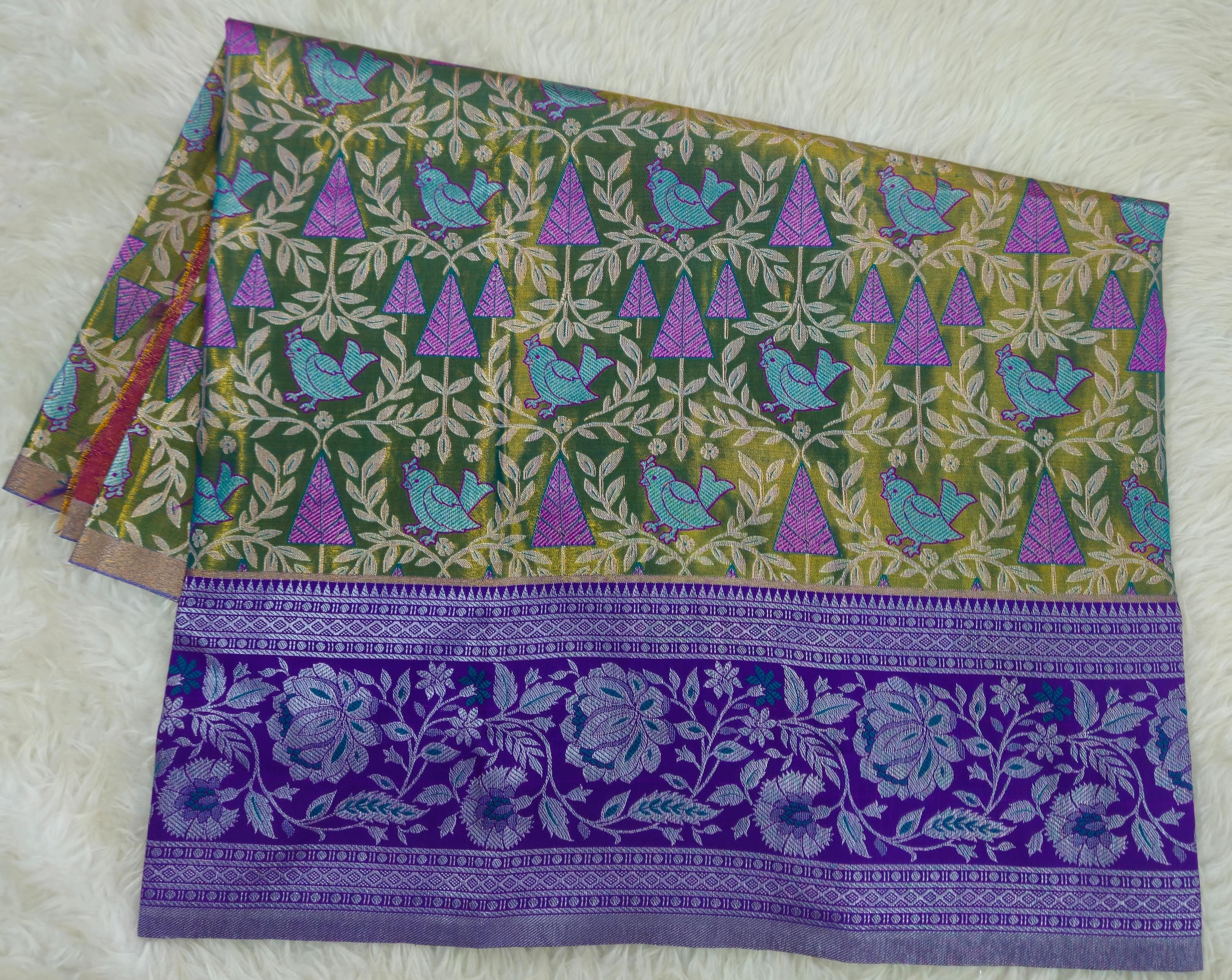 (2–5  Year) Lehenga – Unstitched (Blouse + Material)