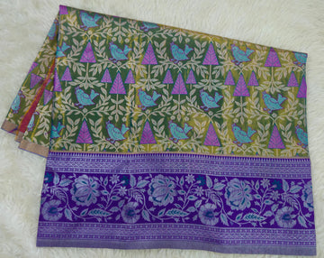 (2–5  Year) Lehenga – Unstitched (Blouse + Material)