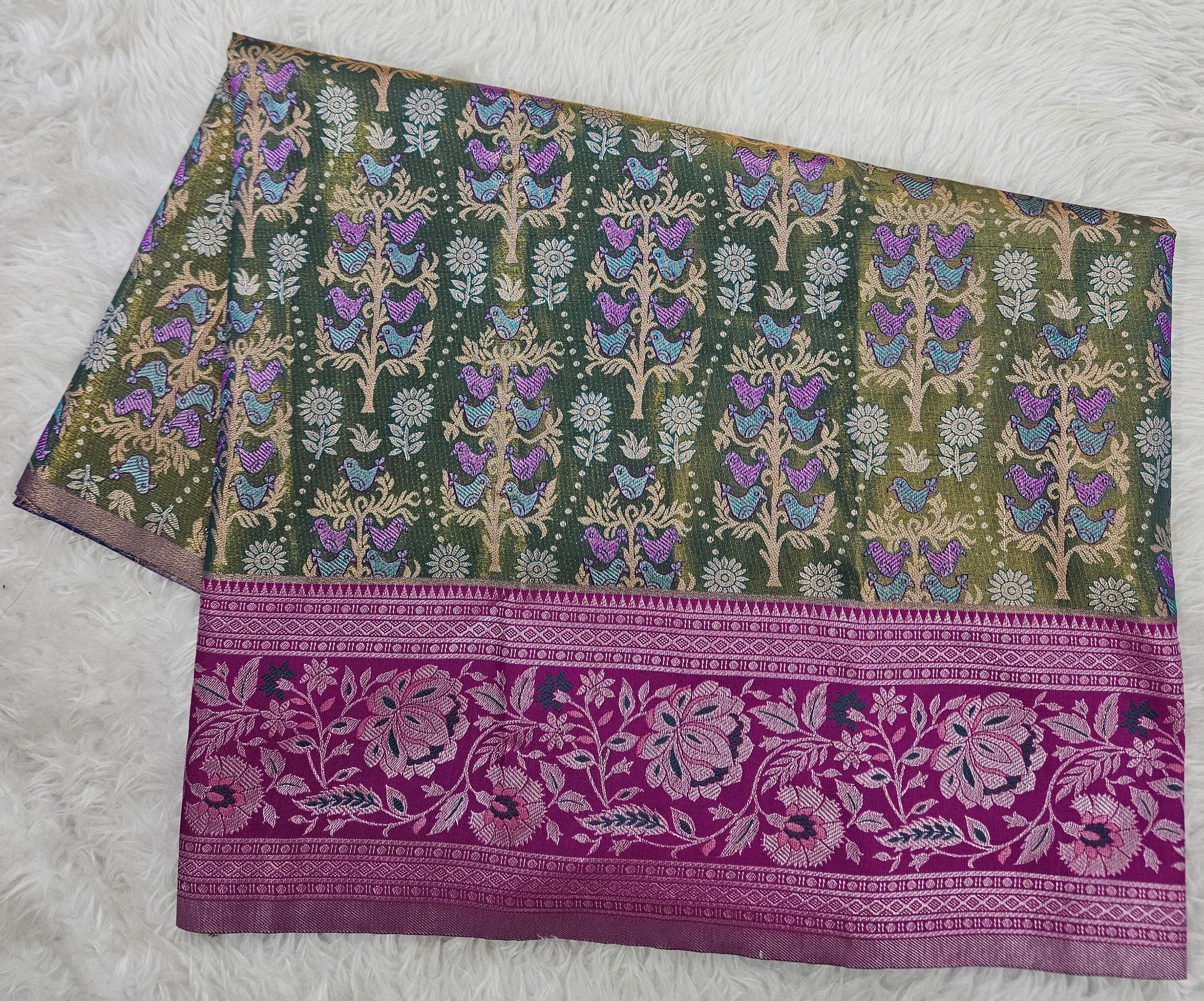 (2–5  Year) Lehenga – Unstitched (Blouse + Material)