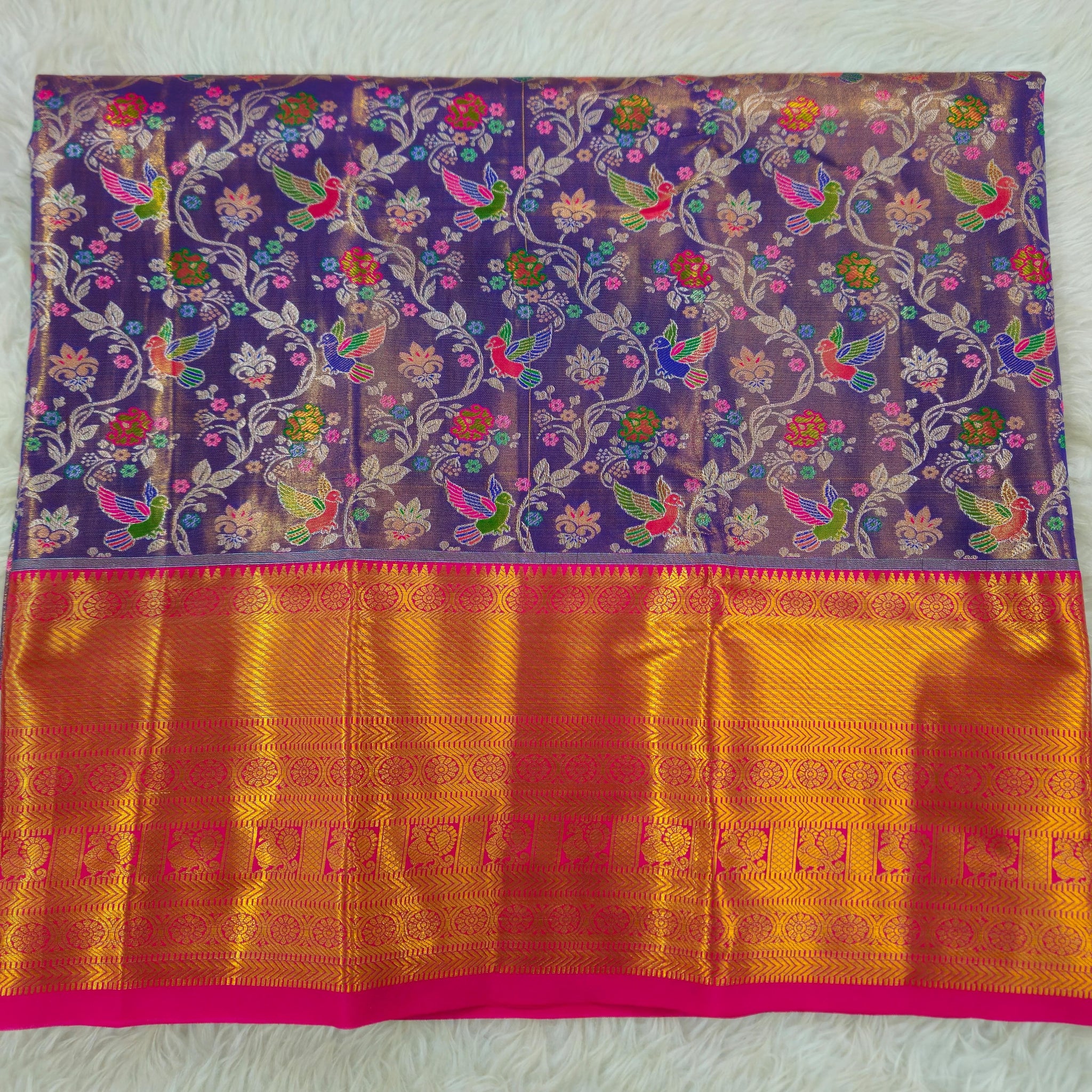 (2–5  Year) Lehenga – Unstitched (Blouse + Material)