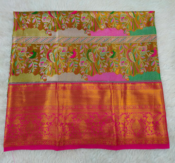 (2–5  Year) Lehenga – Unstitched (Blouse + Material)