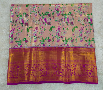 (2–5  Year) Lehenga – Unstitched (Blouse + Material)