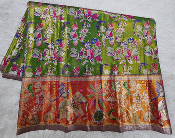 (2–5  Year) Lehenga – Unstitched (Blouse + Material)