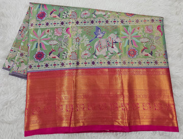 (2–5  Year) Lehenga – Unstitched (Blouse + Material)